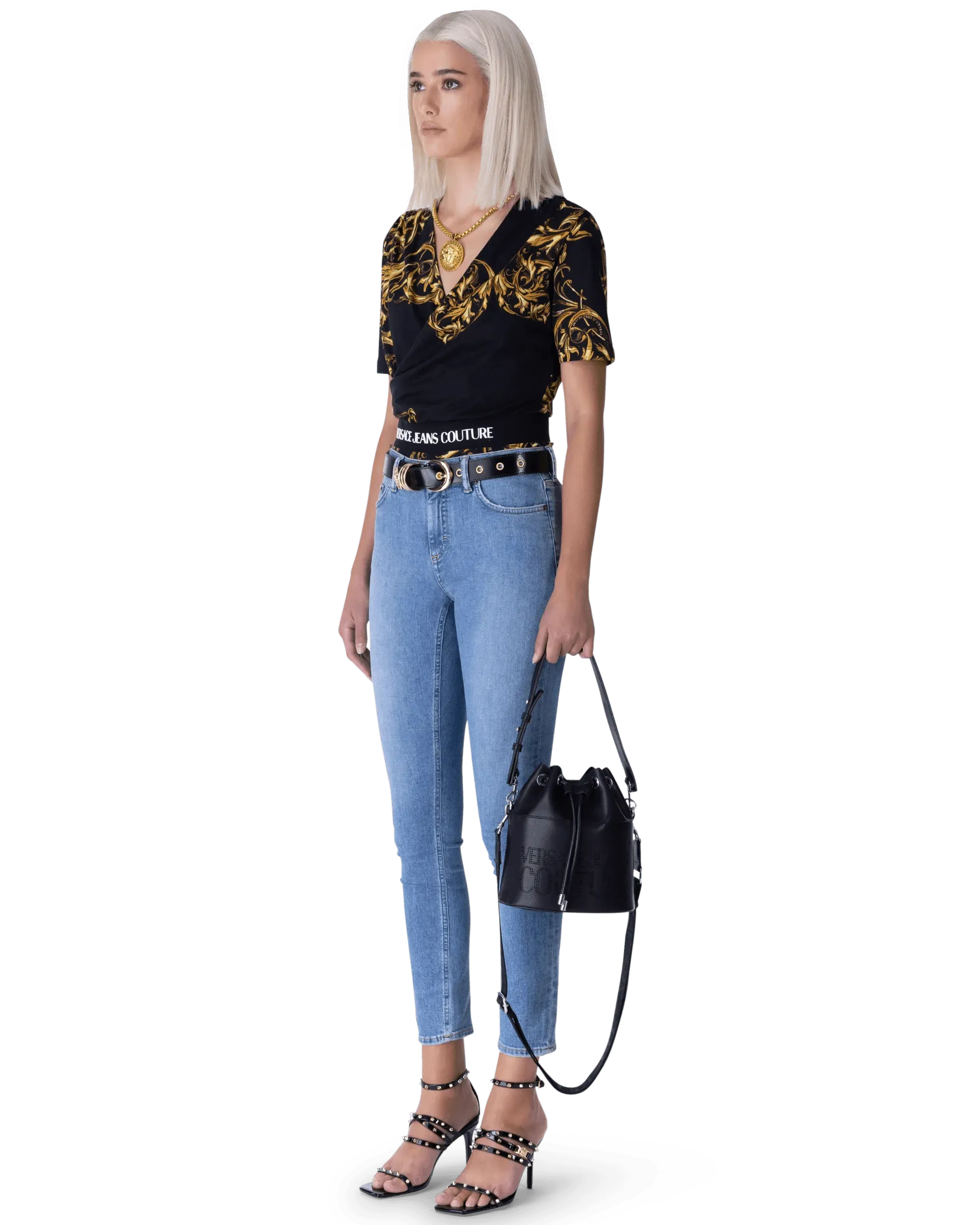 Small Bucket Shoulder Bag - DIHSAN