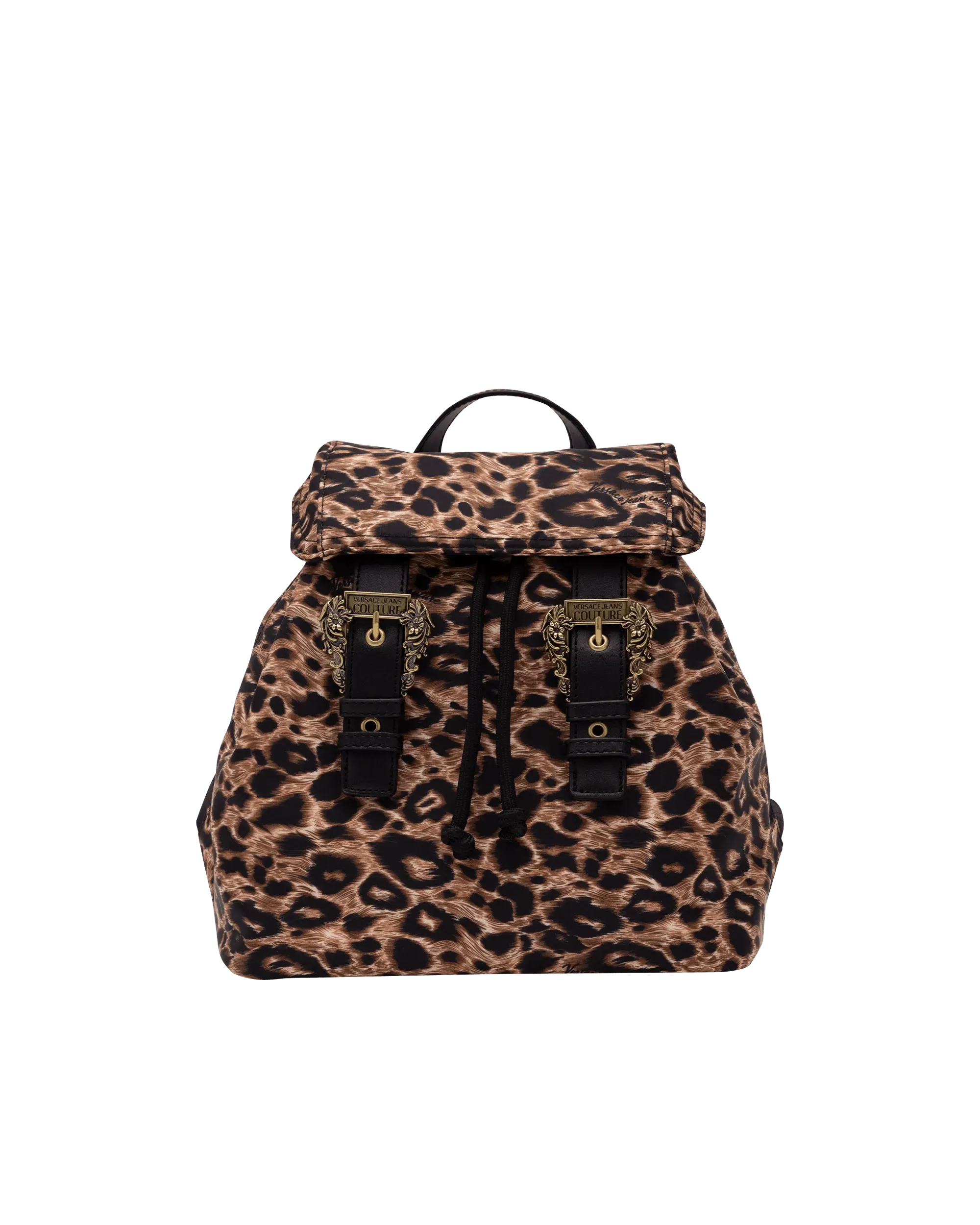 Leopard Printed Medium Backpack - DIHSAN