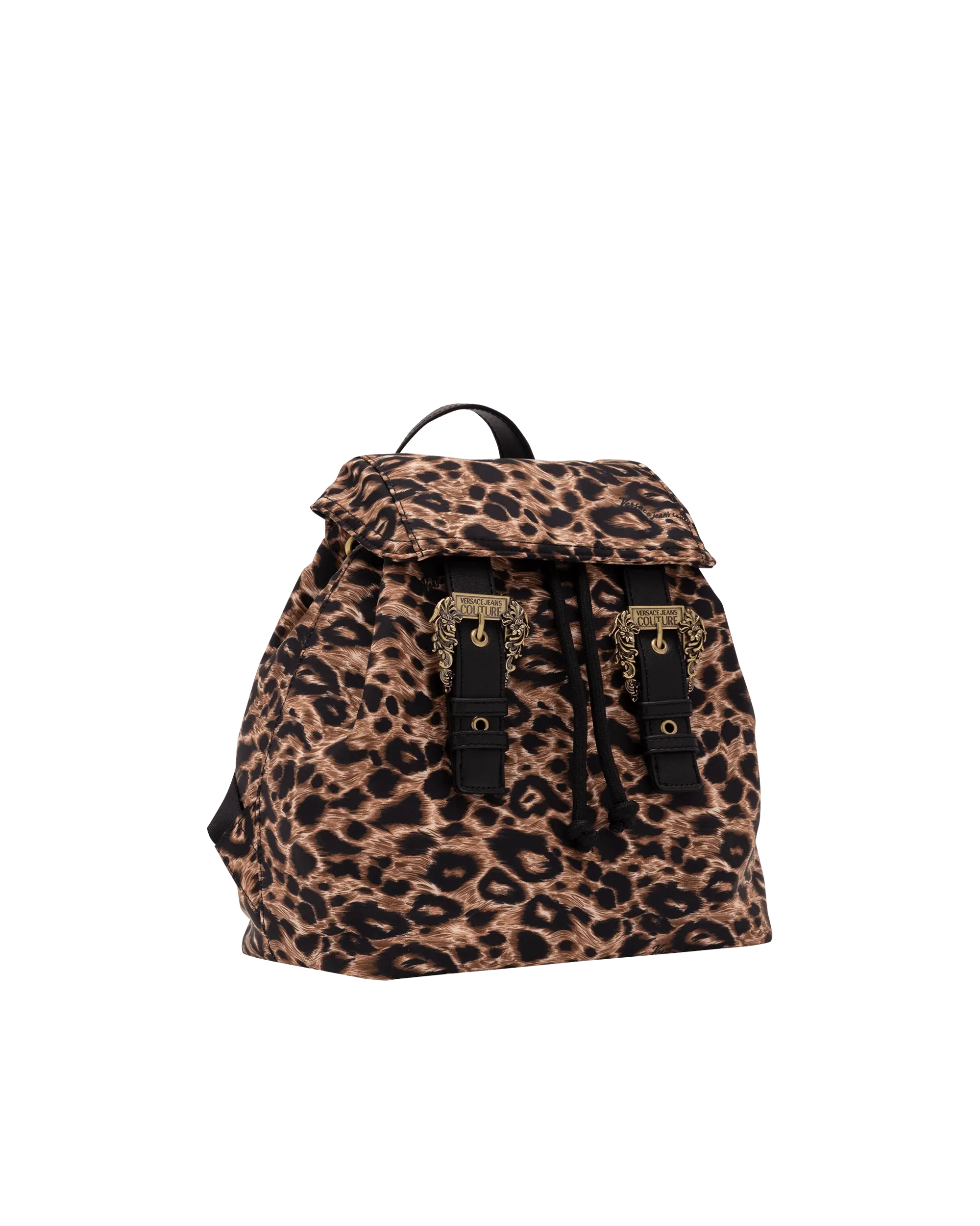 Leopard Printed Medium Backpack - DIHSAN