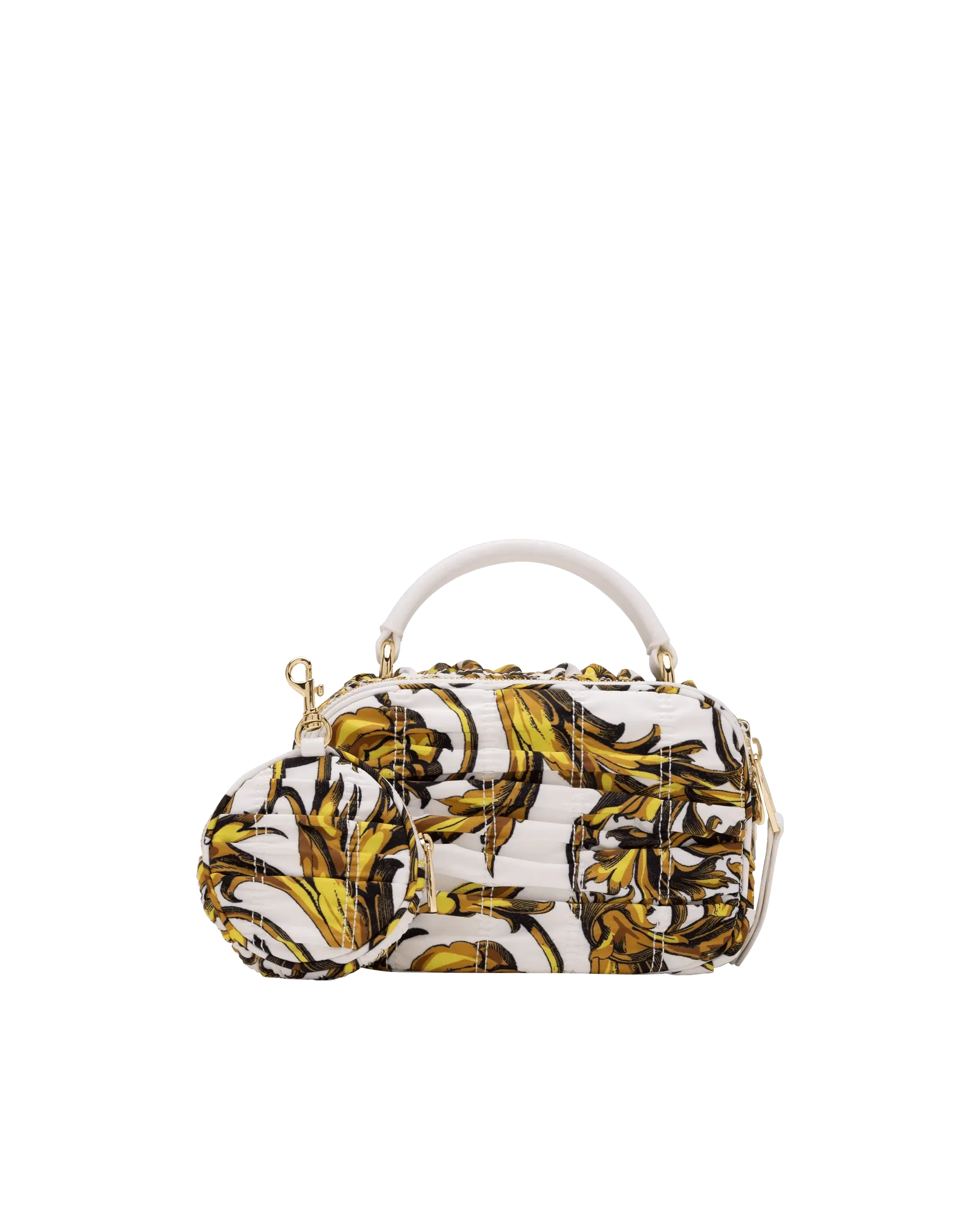 Regalia Baroque Printed Crunchy Crossbody - DIHSAN