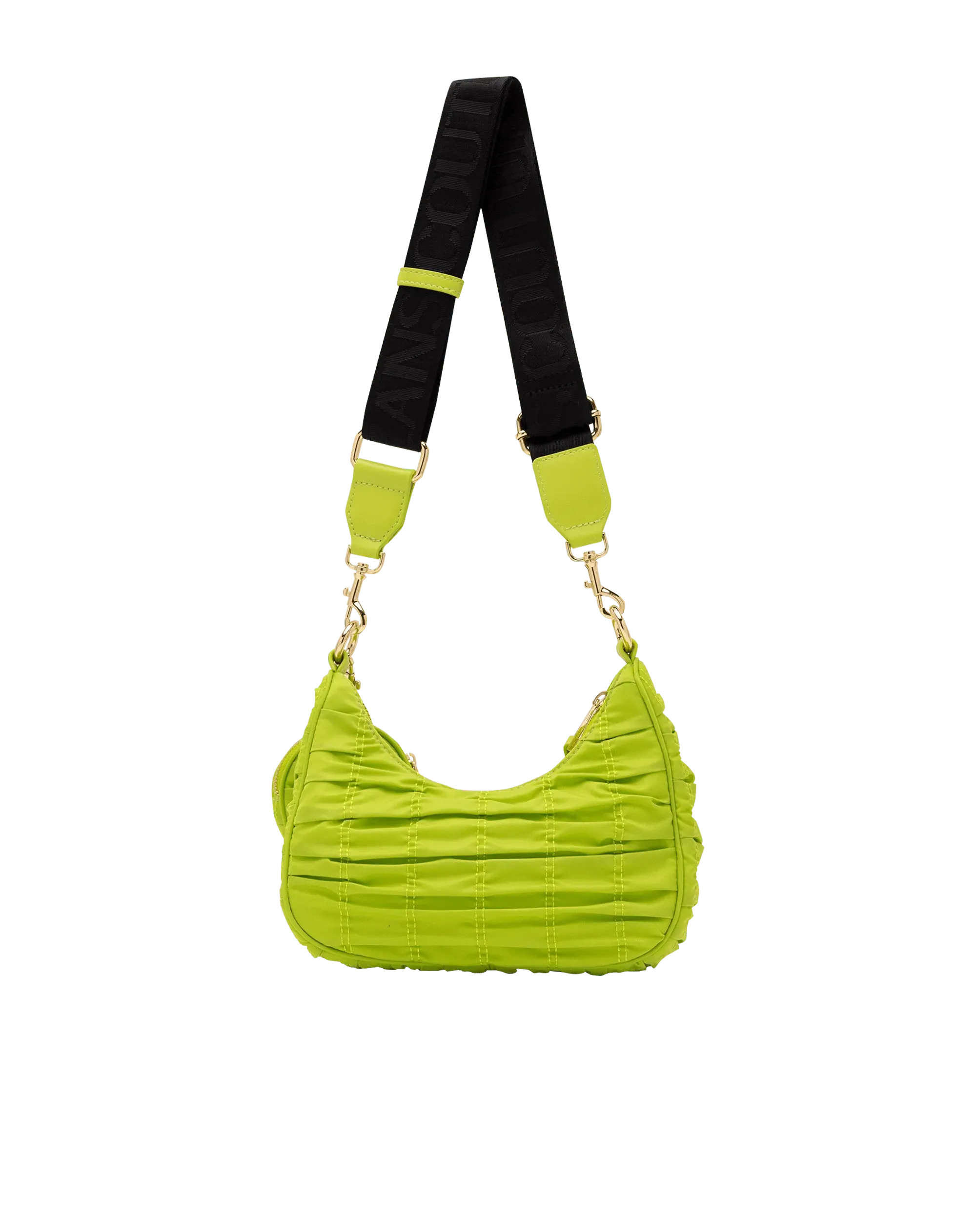Crunchy Nylon Small Shoulder Bag - DIHSAN