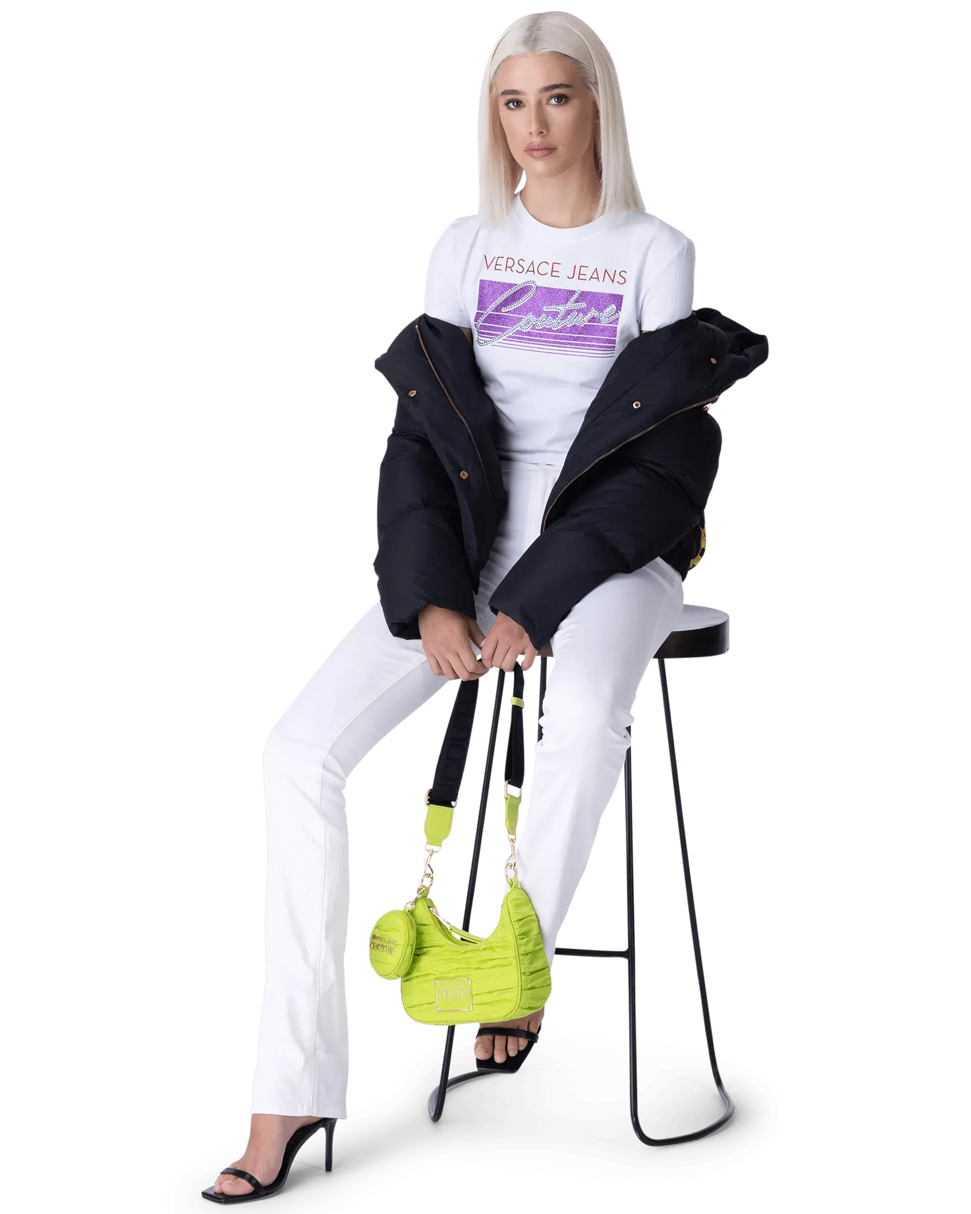 Crunchy Nylon Small Shoulder Bag - DIHSAN
