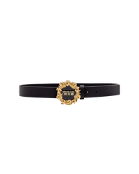 Baroque Logo Leather Belt - DIHSAN