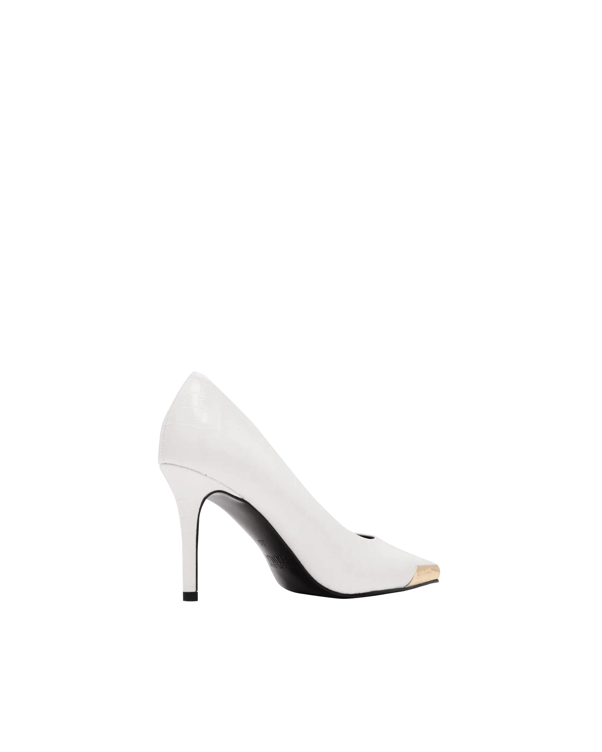 Croc Embossed Stilettos - DIHSAN