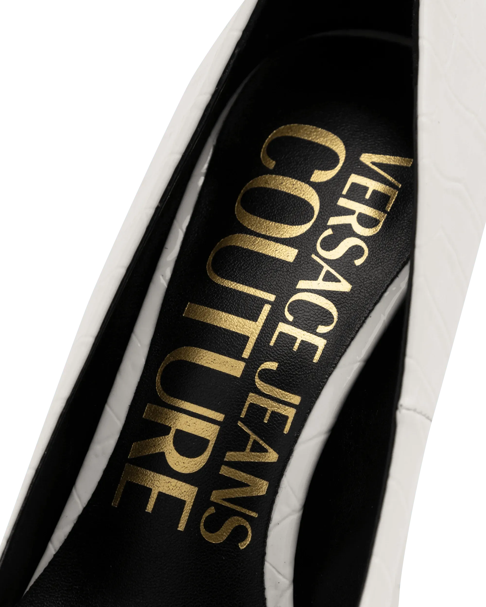 Croc Embossed Stilettos - DIHSAN