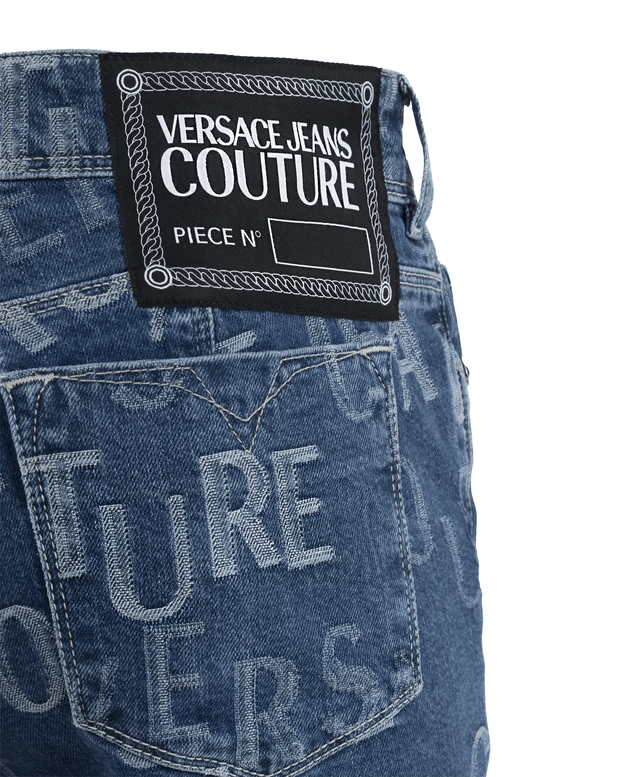Cropped Logo Skinny Jeans - DIHSAN