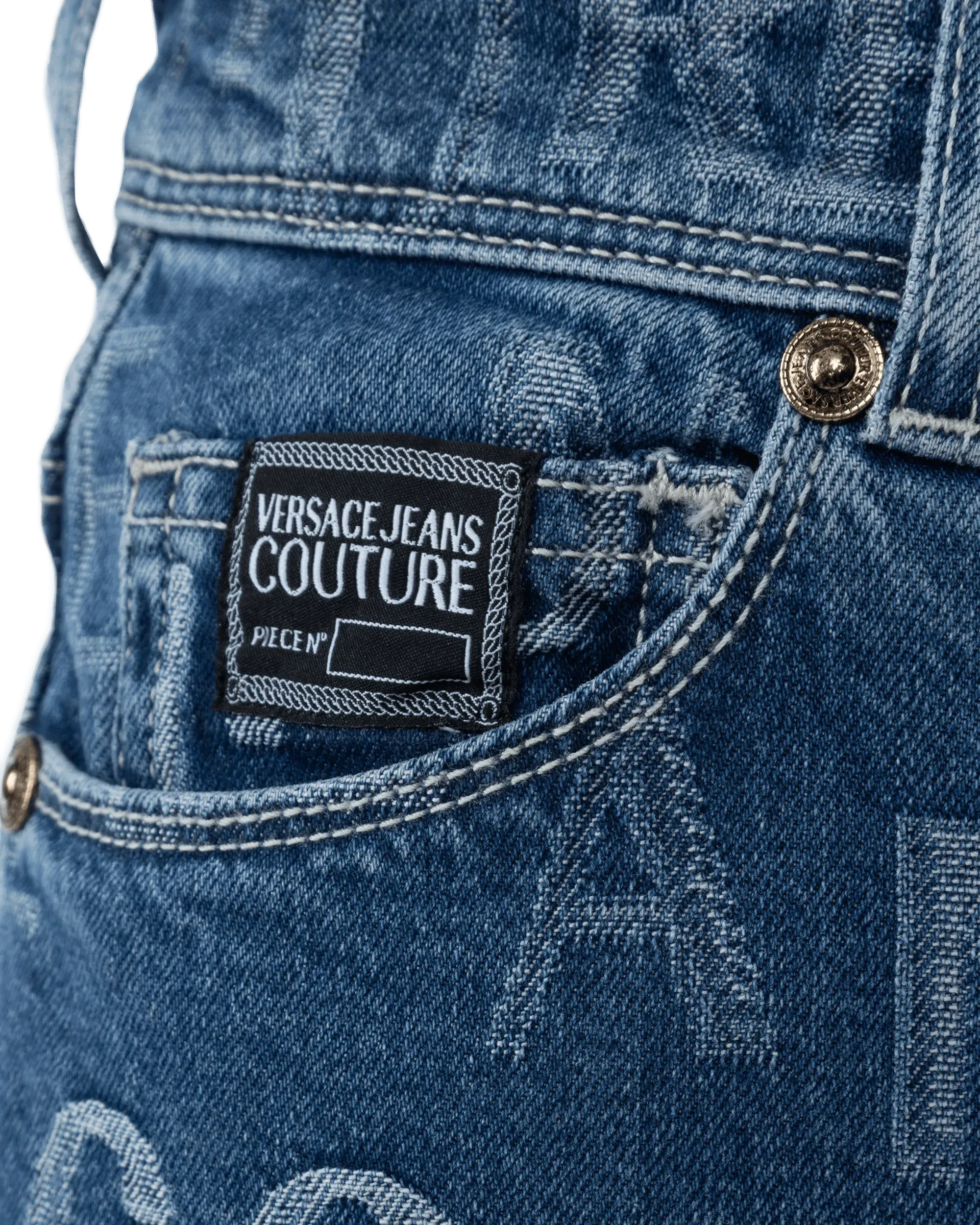 Cropped Logo Skinny Jeans - DIHSAN