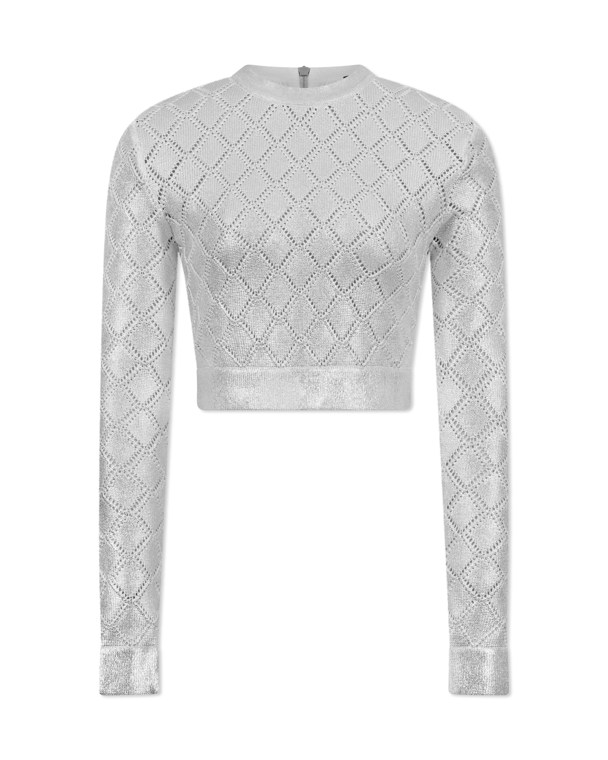 Diamond Cut Crop Top - DIHSAN