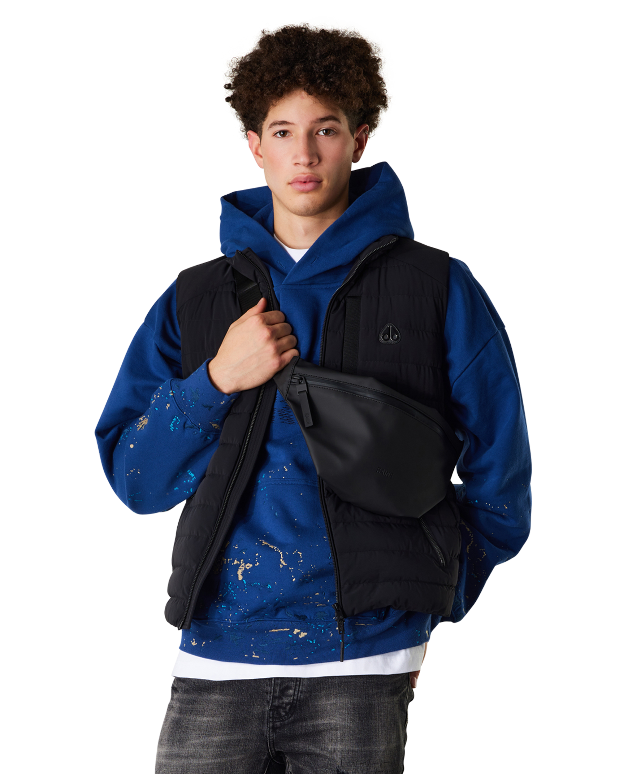 Half & Half Fleece PO Hoody