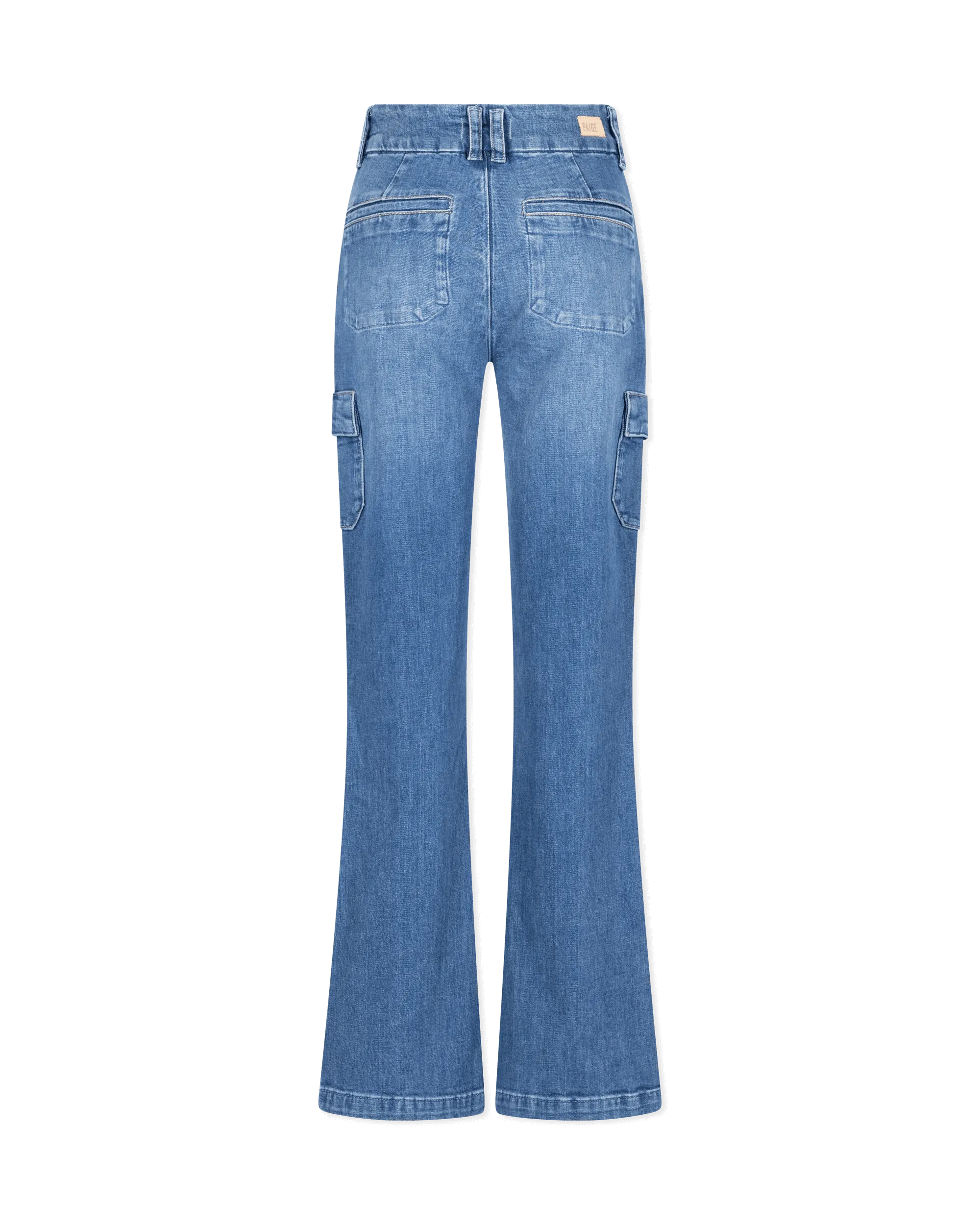 Dion 32" Cargo Flare Jeans - DIHSAN