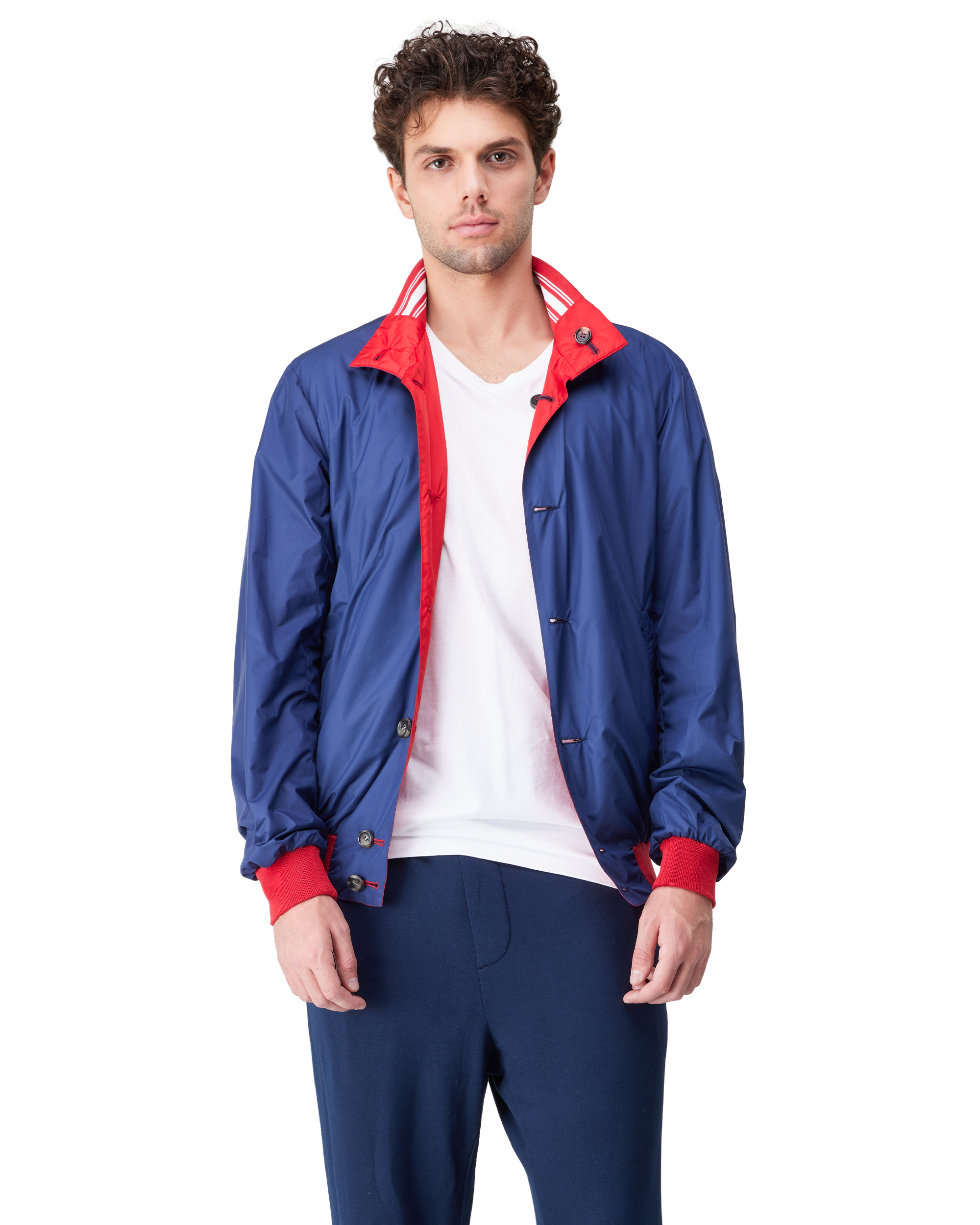 Reversible Varsity Windbreaker