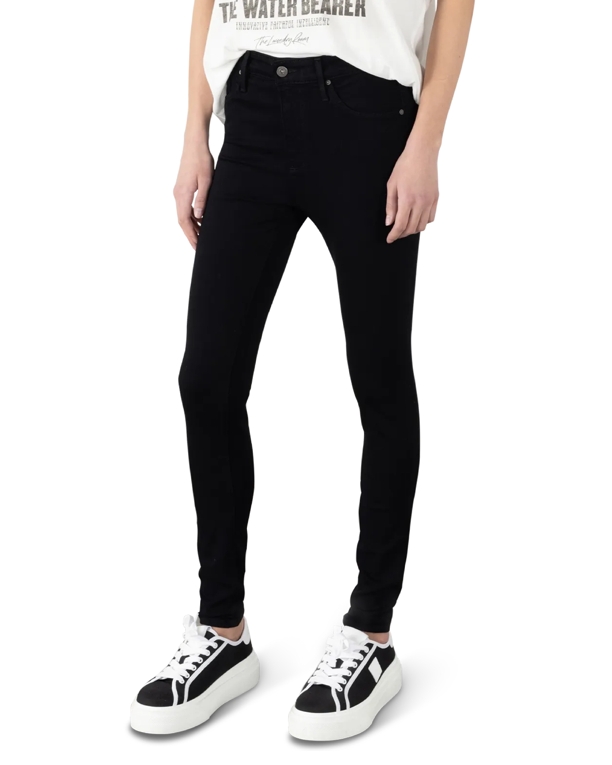 Farrah High-Rise Skinny Jeans