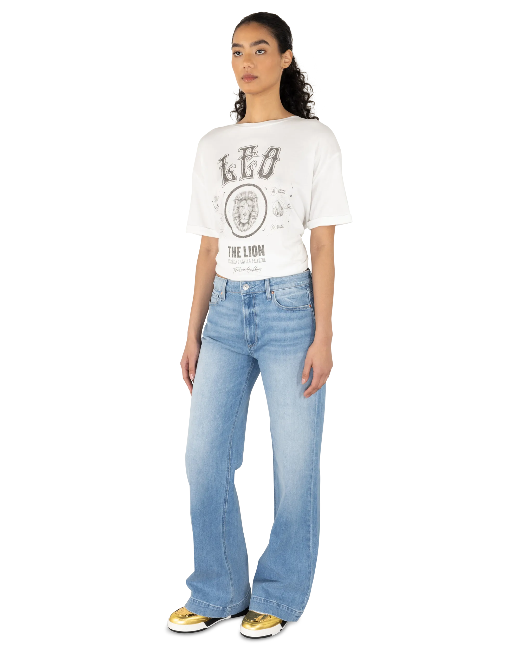 Leenah 32" Flare Leg Jeans