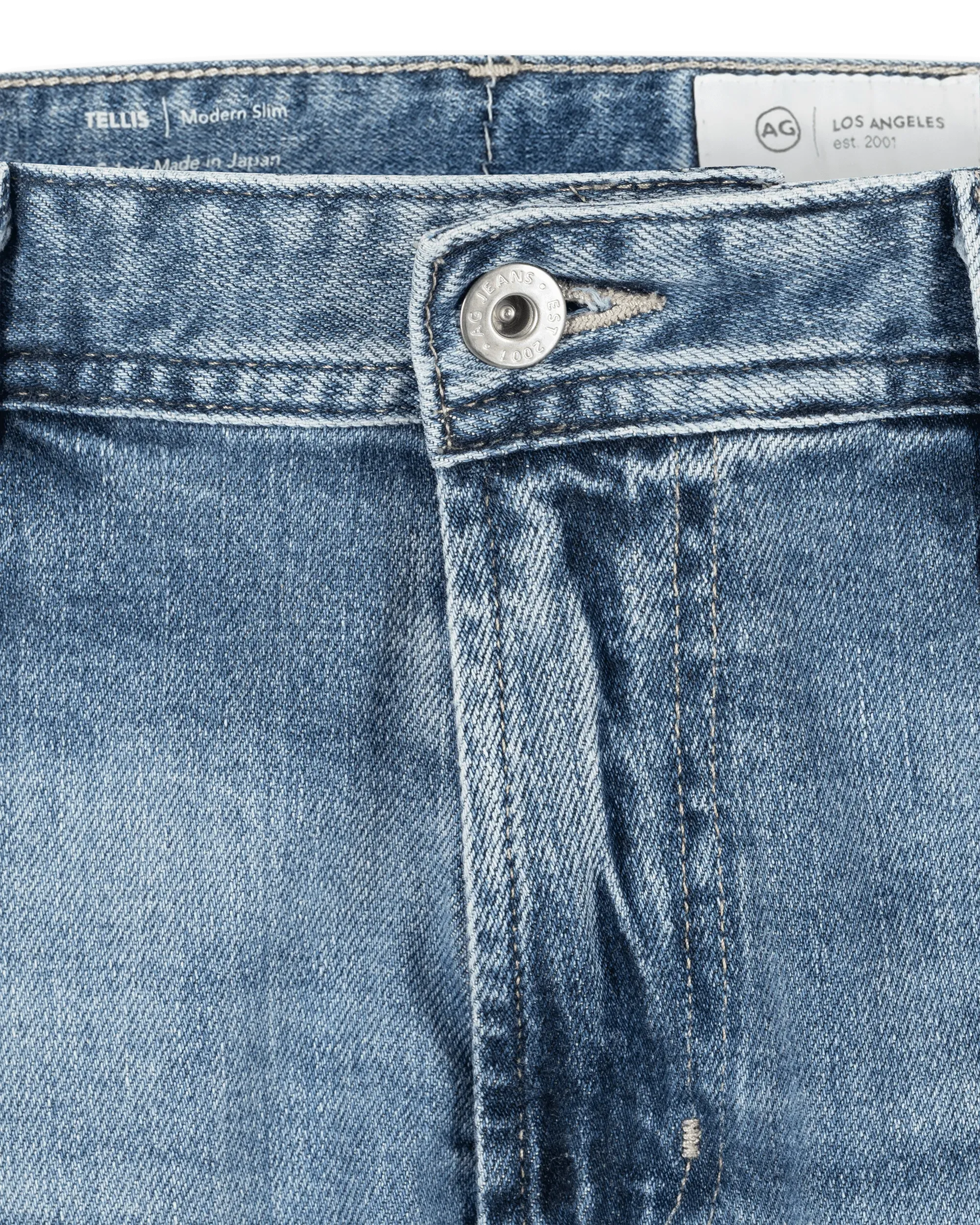 Tellis Vapor Wash Modern Slim Denim - DIHSAN