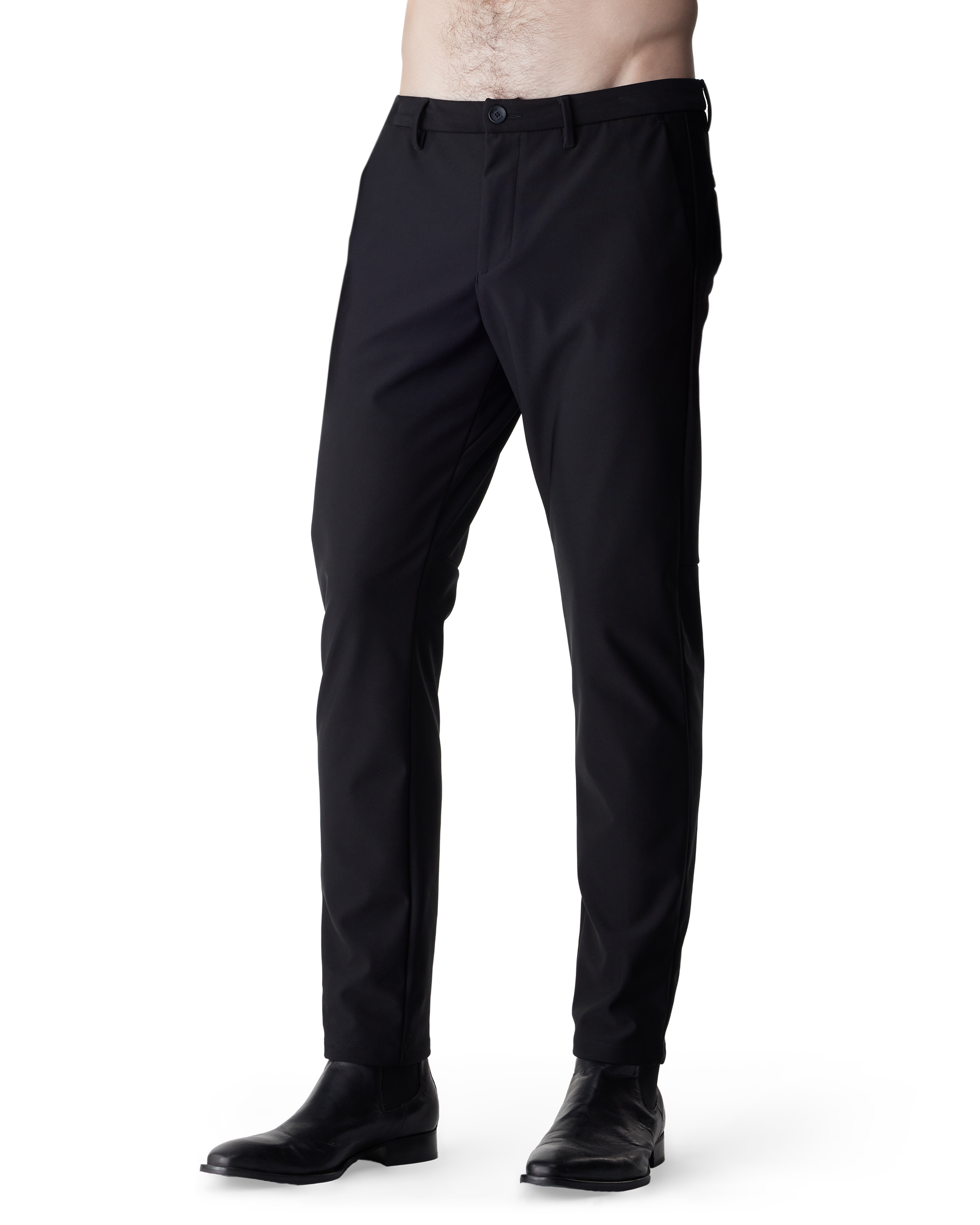 Black T-Commuter Slim Golf Pants by BOSS Green | DIHSAN