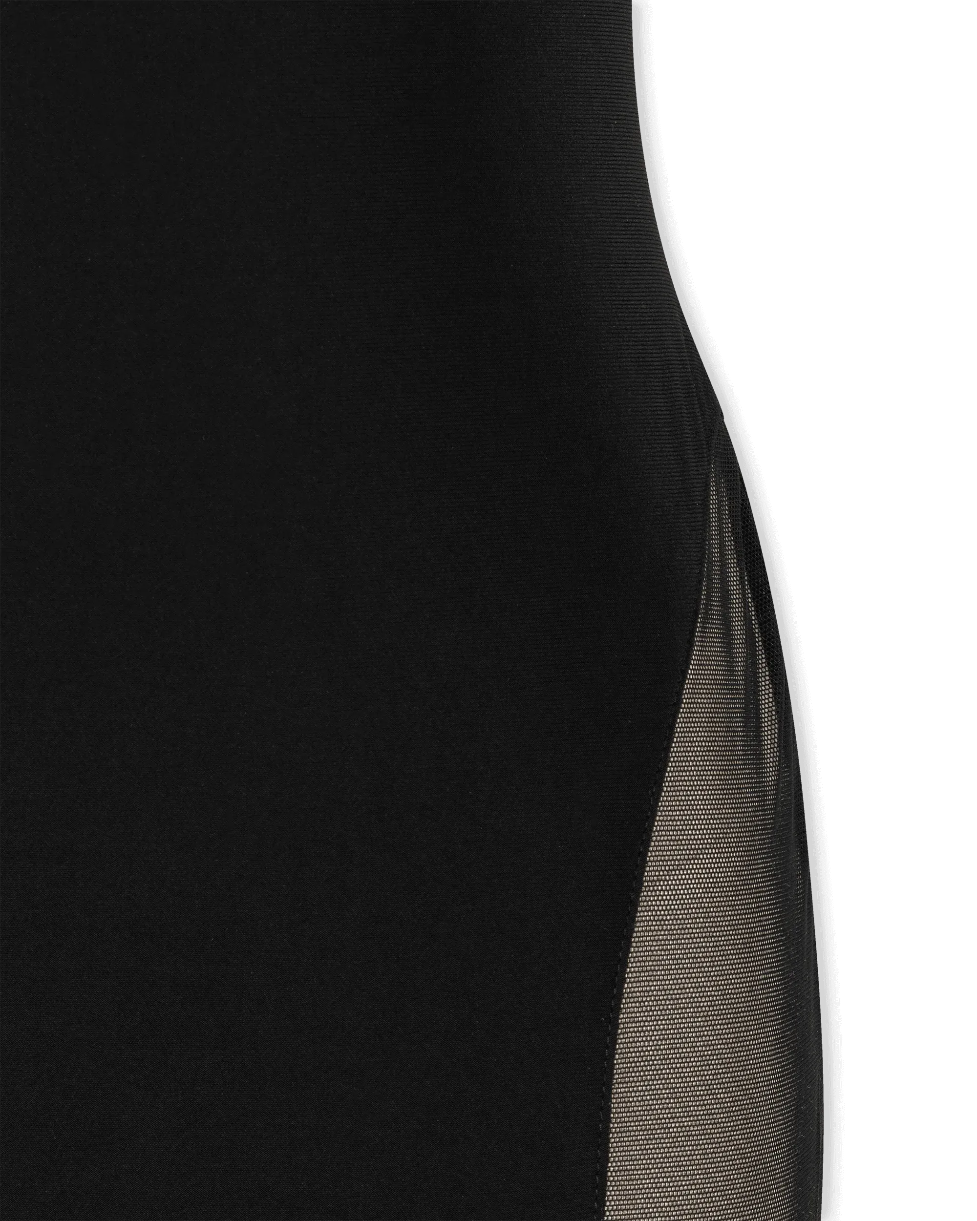 Sleeveless Crewneck Fishtail Gown - DIHSAN