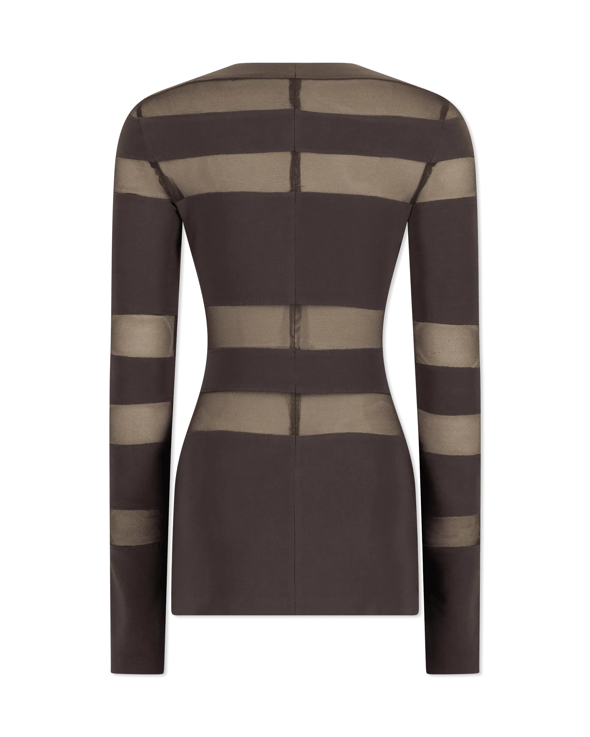 Spliced Long-Sleeve Top - DIHSAN