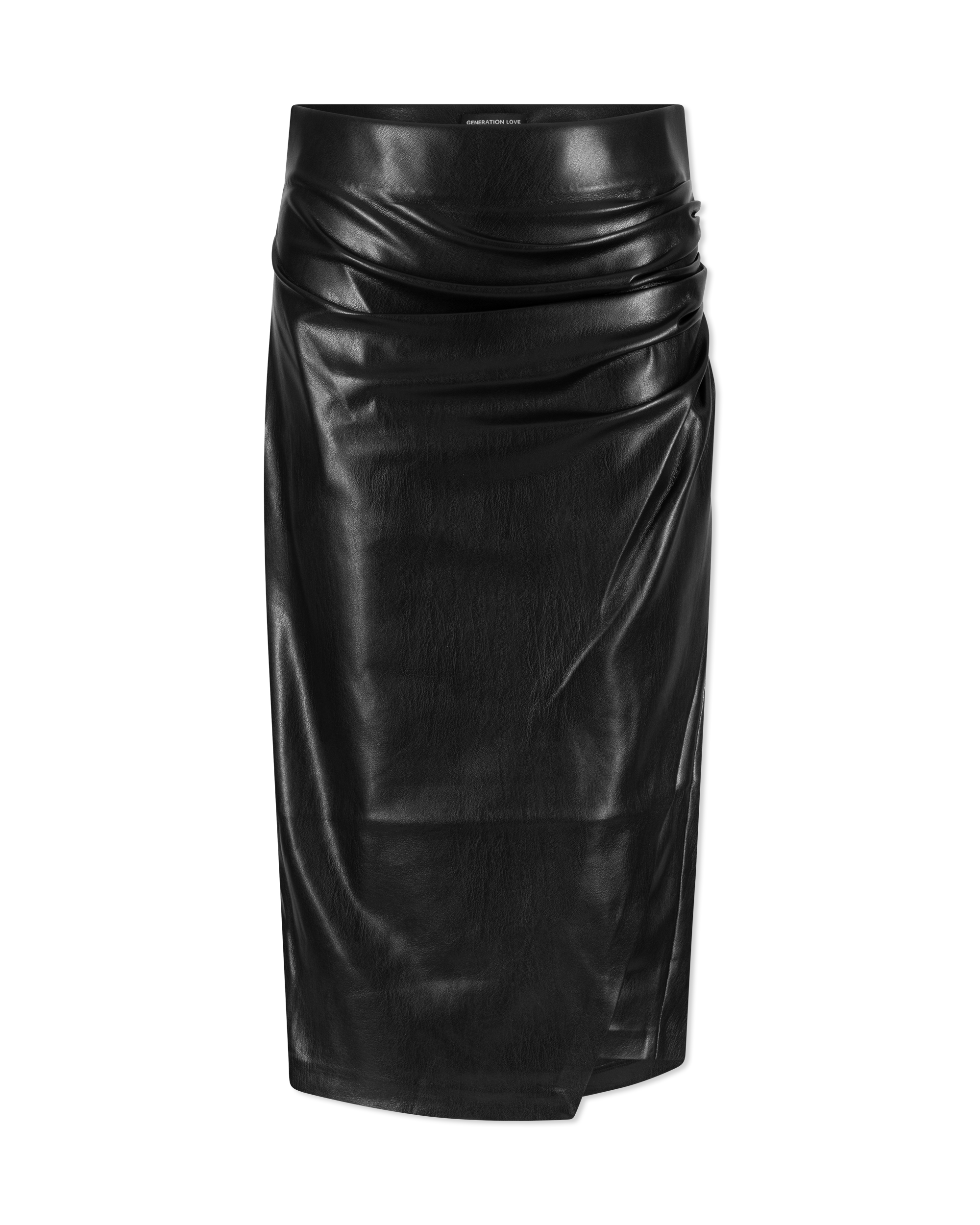 Gina Vegan Leather Skirt