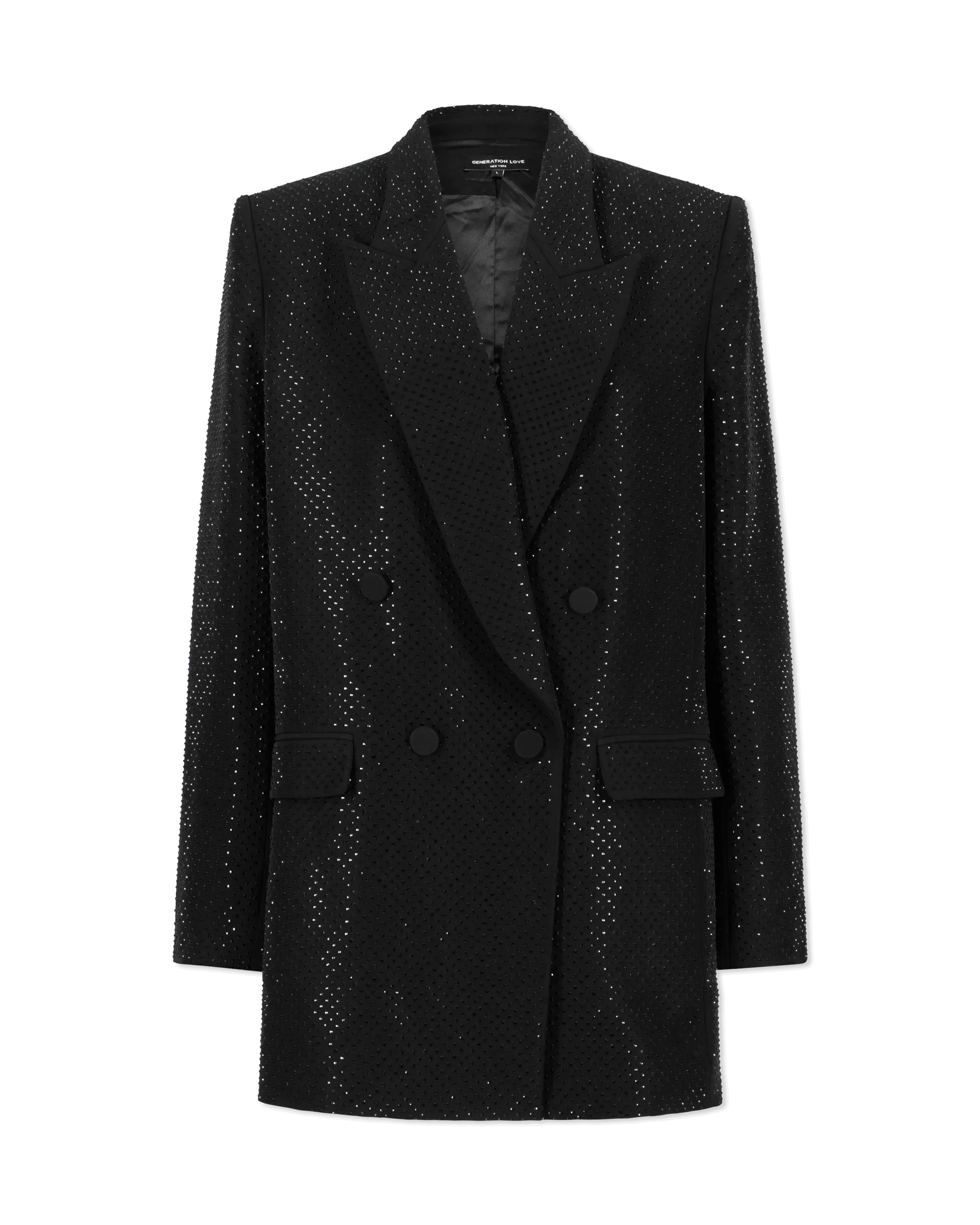 Generation Love Baxter Crystal Blazer - DIHSAN