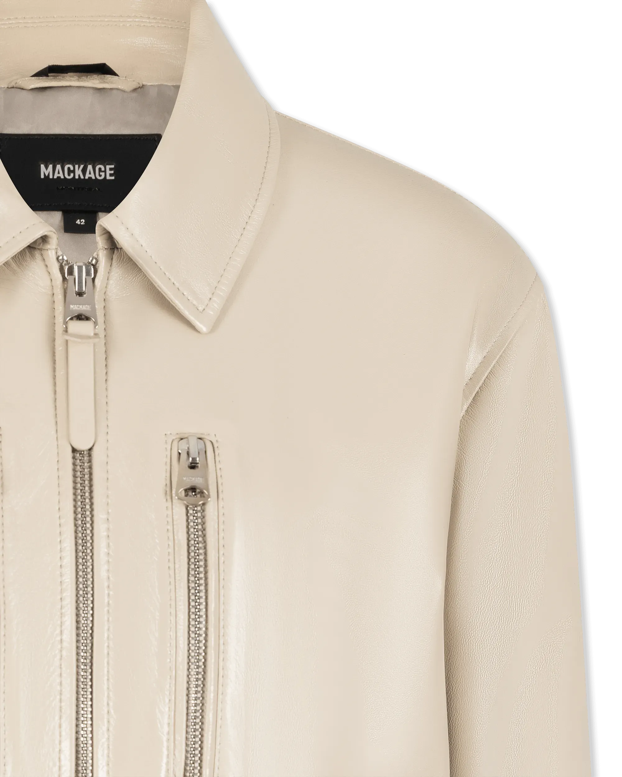 Chance Leather Jacket - DIHSAN