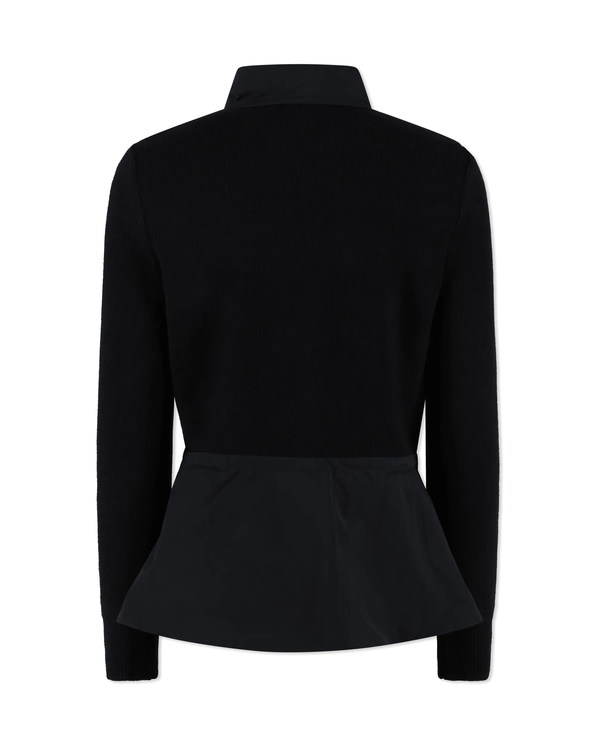 Laika Quilted Down Peplum Jacket - DIHSAN