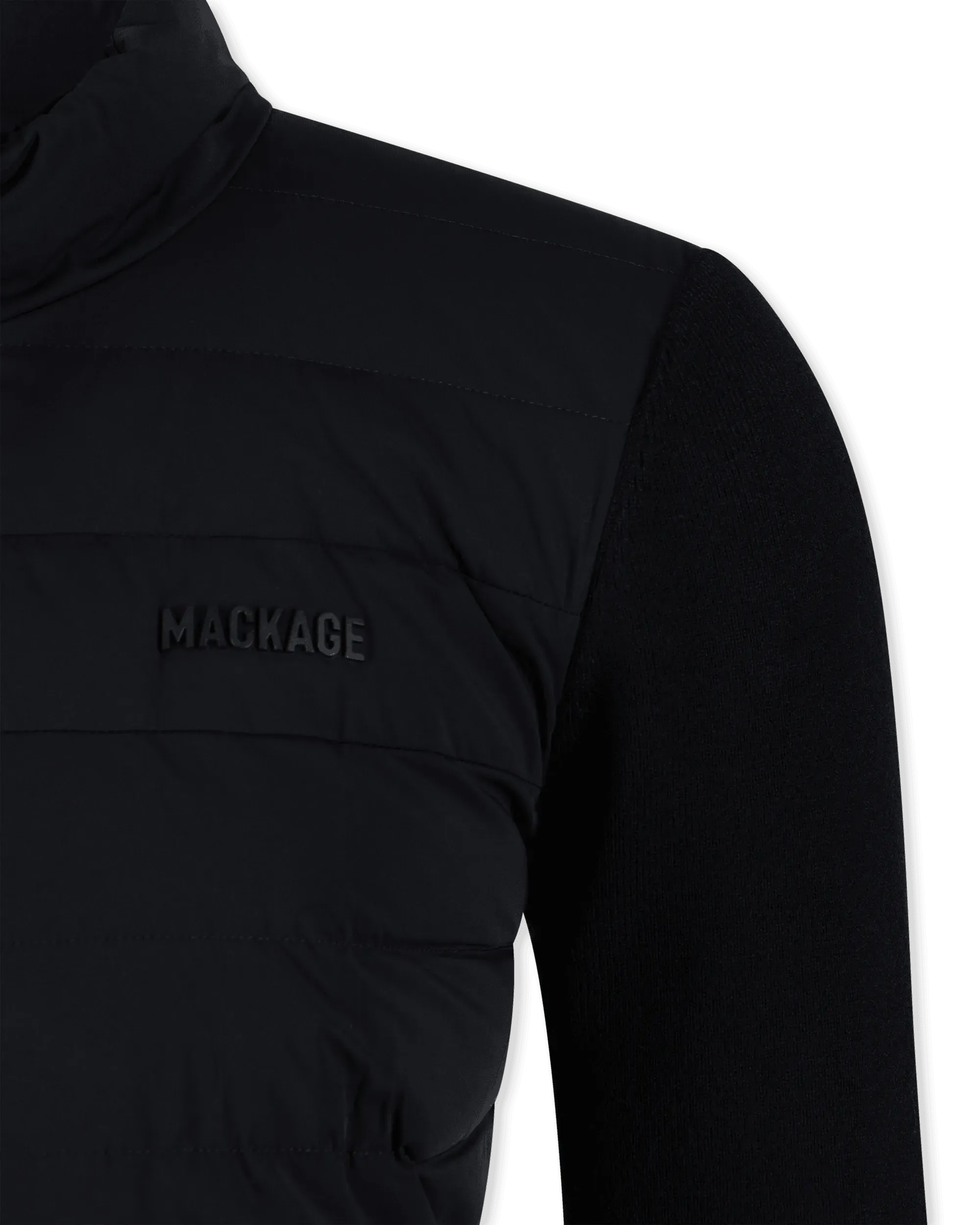 Laika Quilted Down Peplum Jacket - DIHSAN