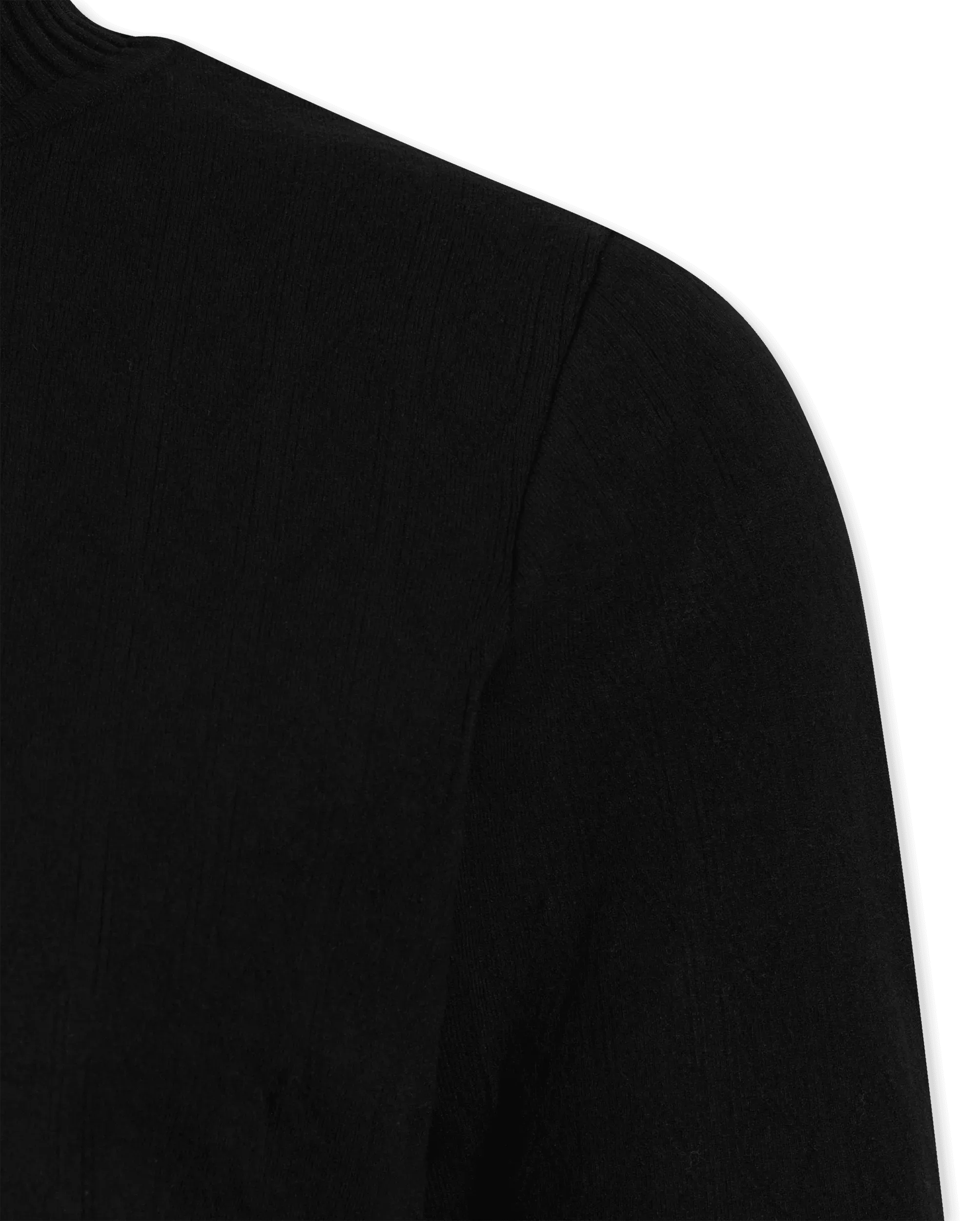 Caia Mock Neck Stretch Viscose Knit Top - DIHSAN