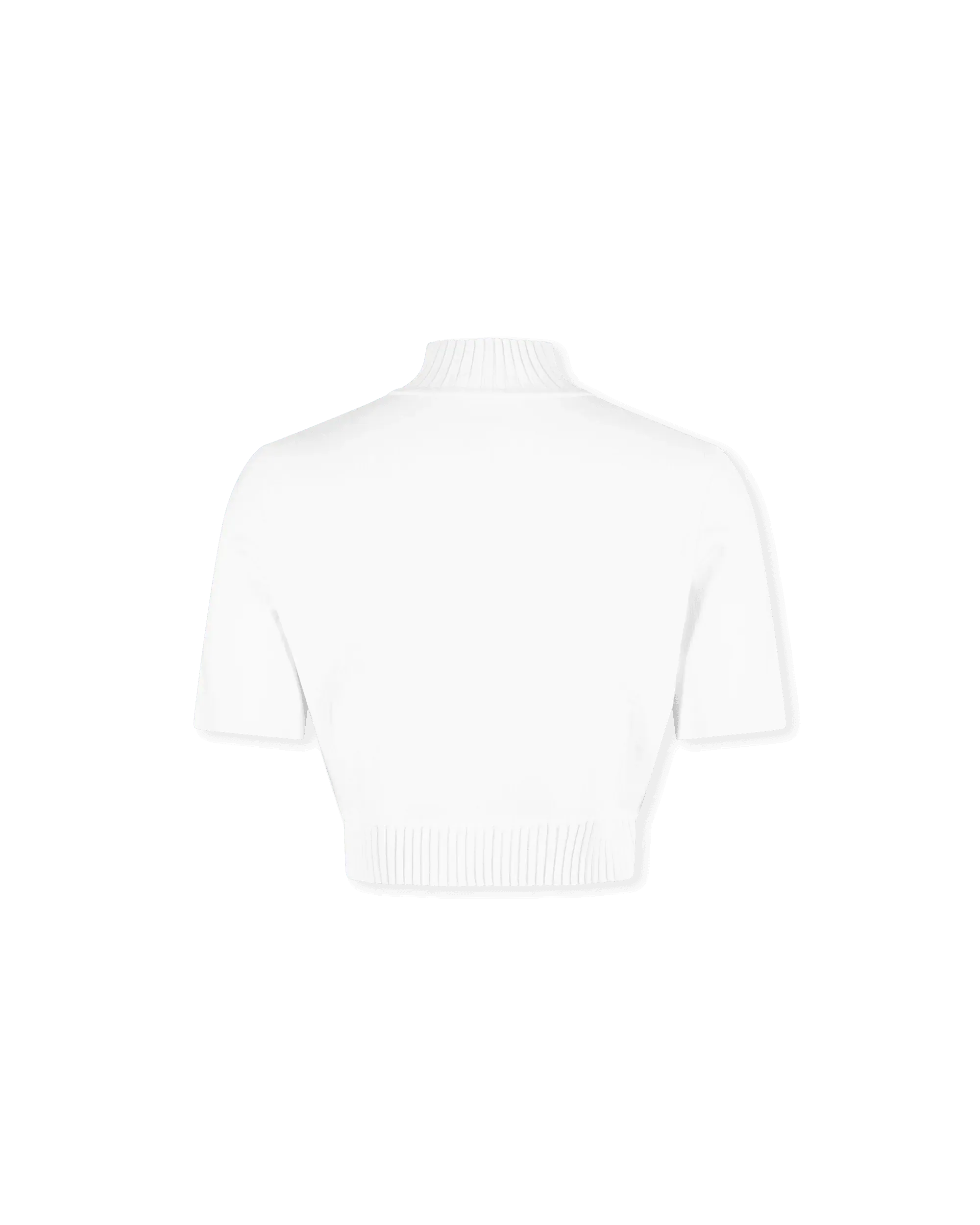 Caia Mock Neck Stretch Viscose Knit Top - DIHSAN