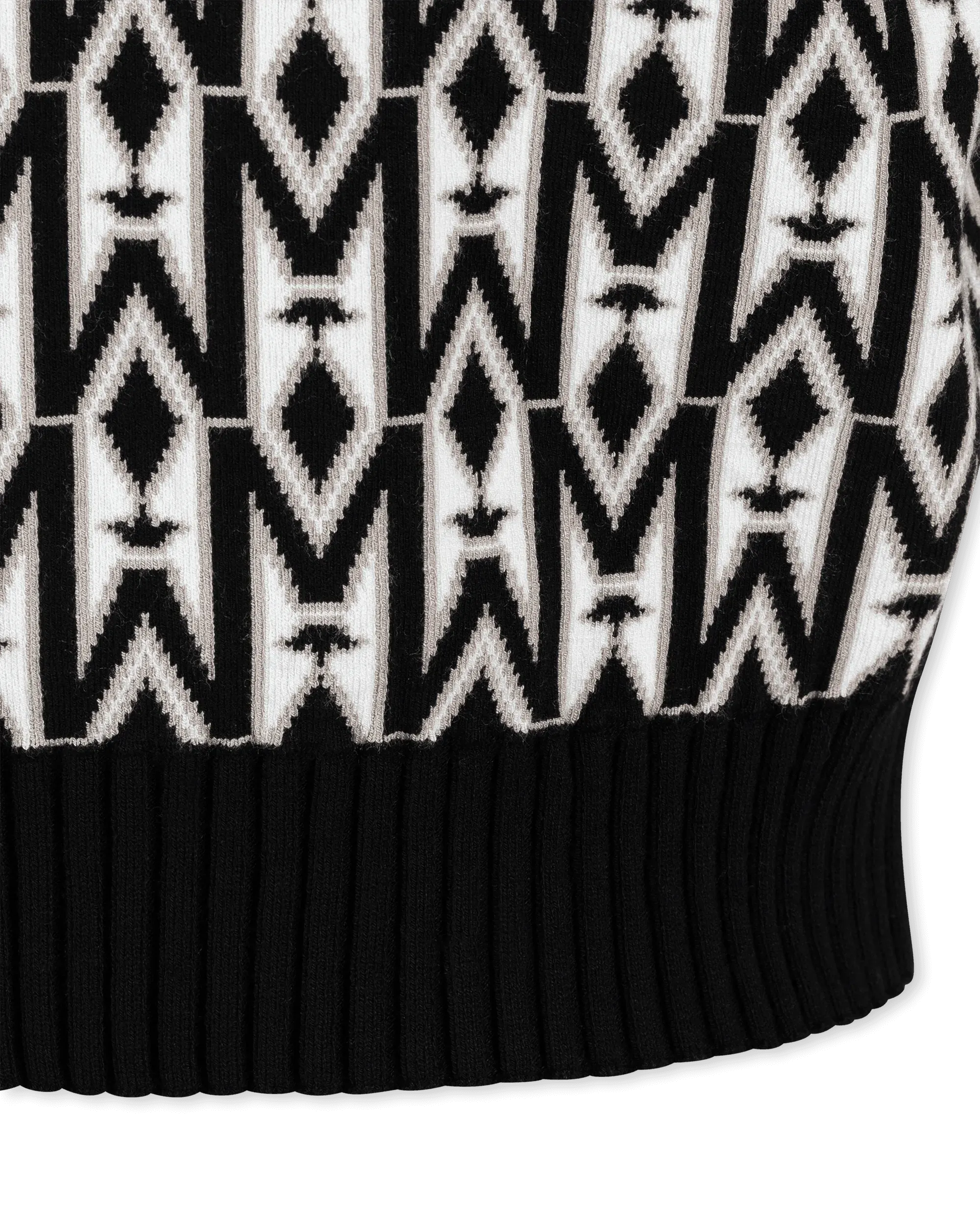 Caia-MG Mock Neck Knit Top - DIHSAN