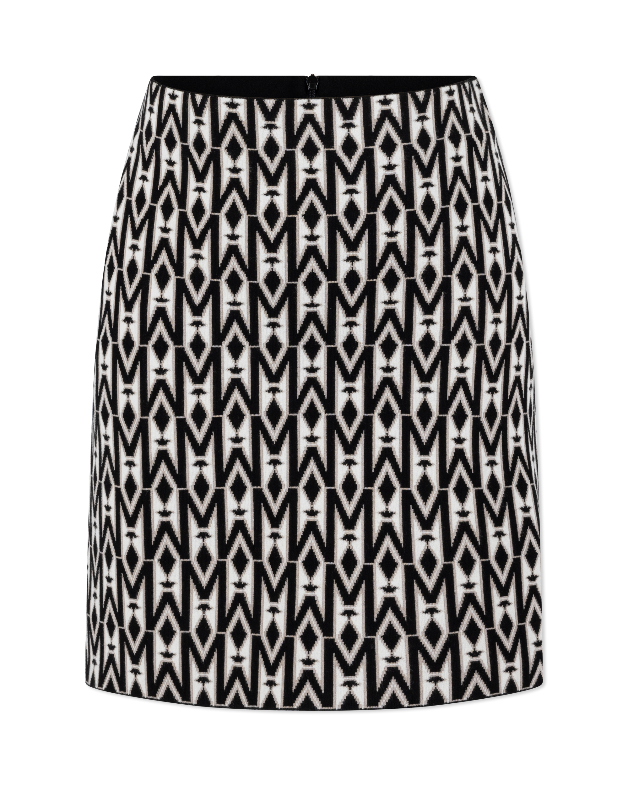 Dea-MG Jacquard Monogram Short Skirt