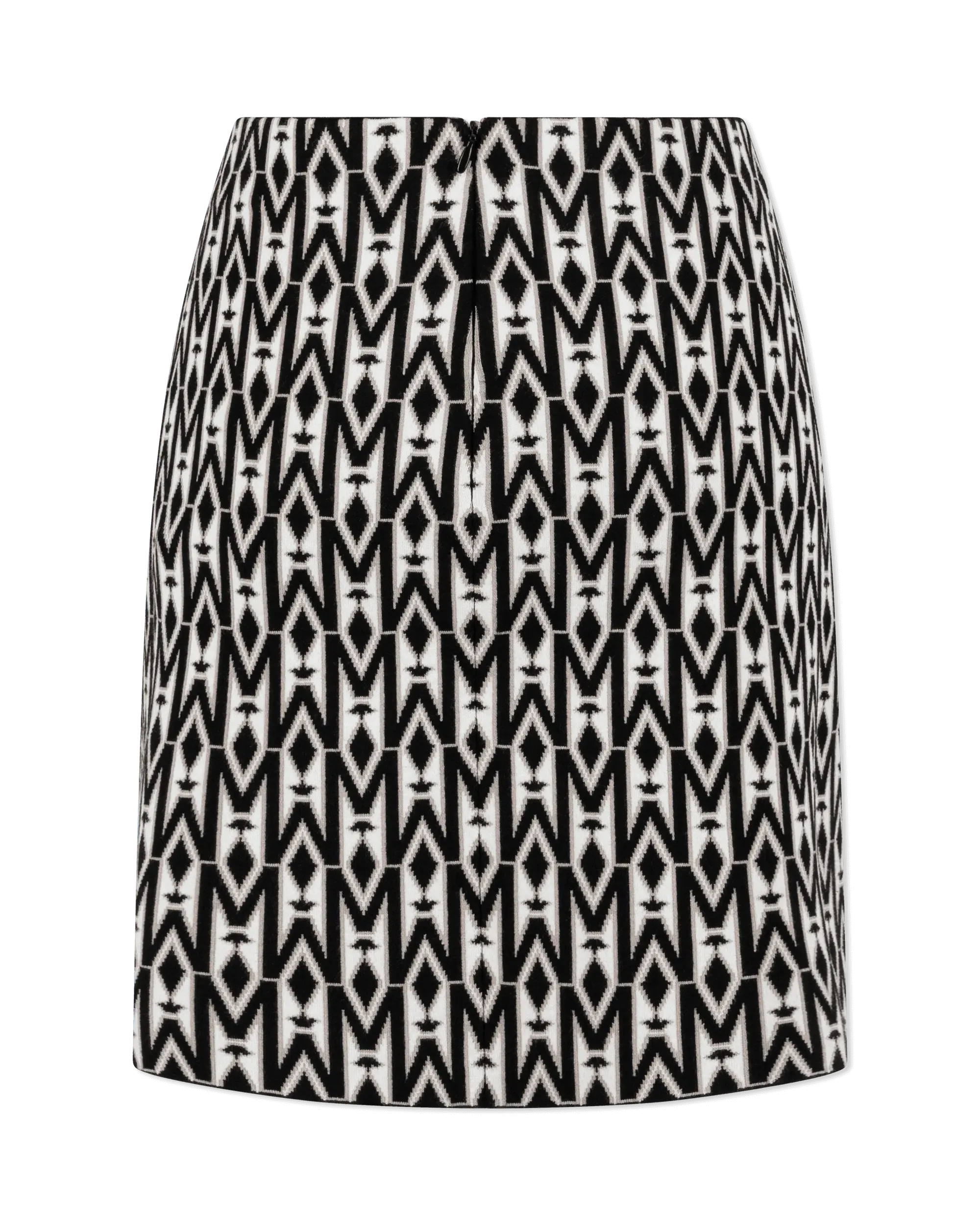 Dea-MG Jacquard Monogram Short Skirt - DIHSAN