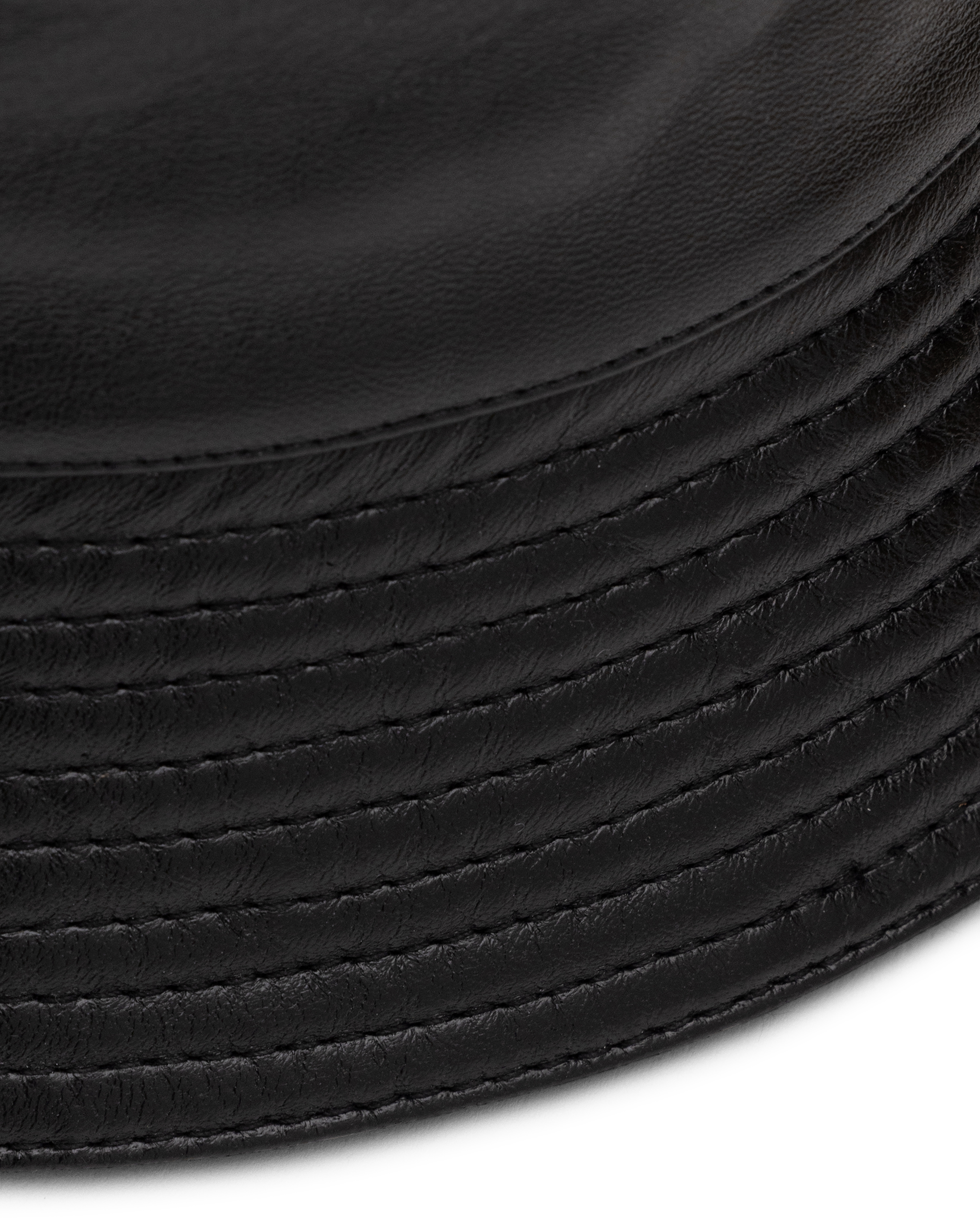 Wolffe Leather Bucket Hat