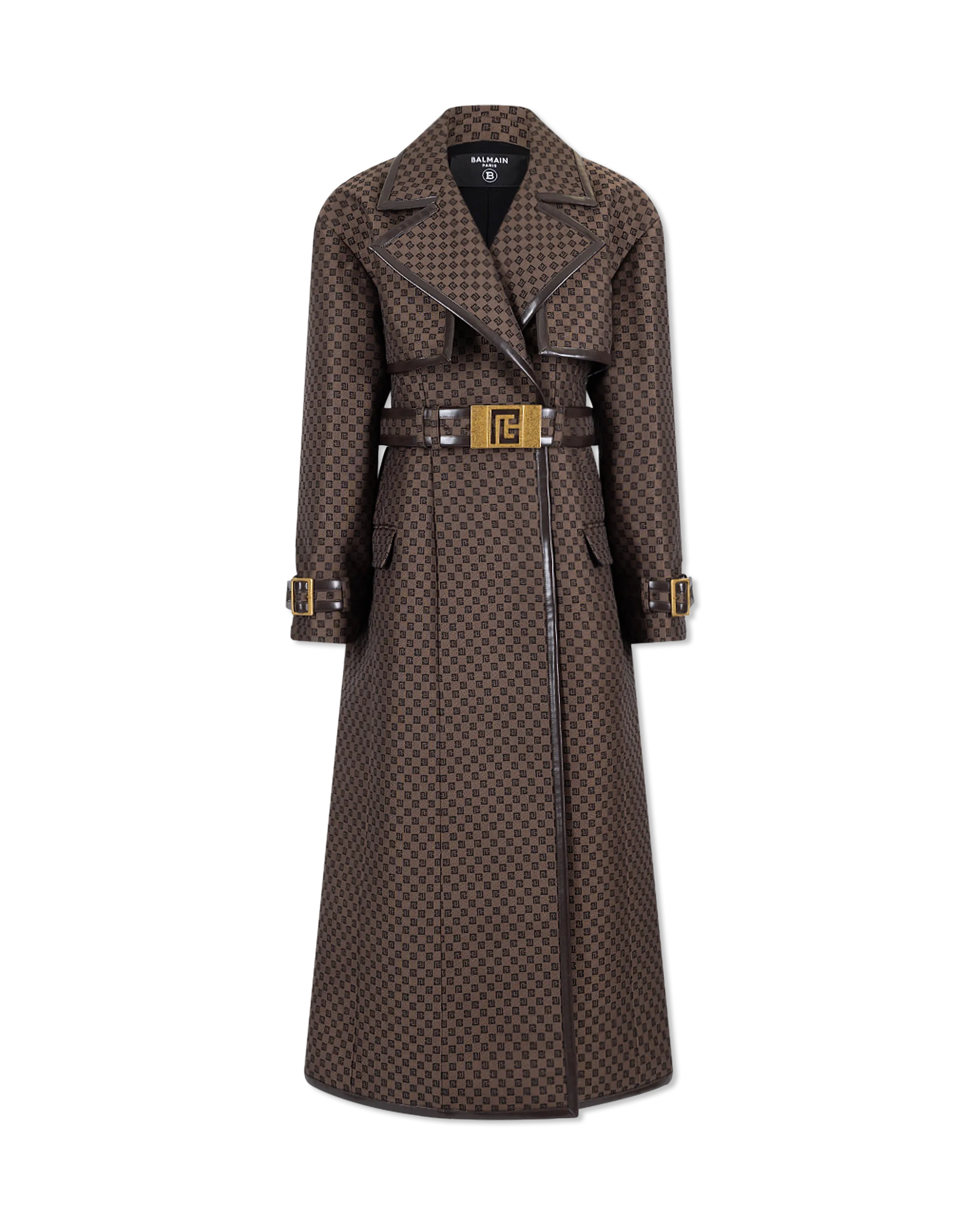 Mini Monogram Jacquard Trench Coat