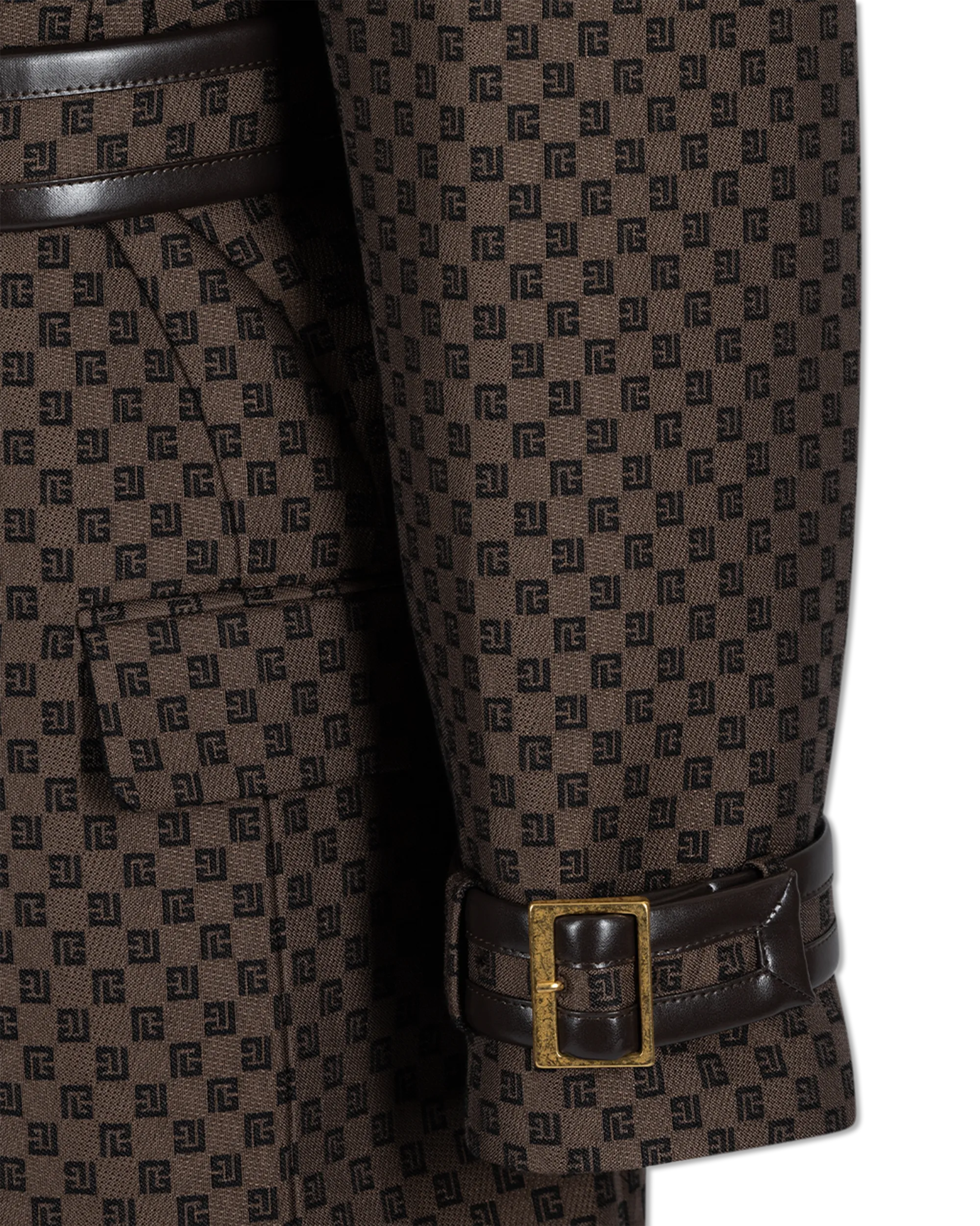 Mini Monogram Jacquard Trench Coat