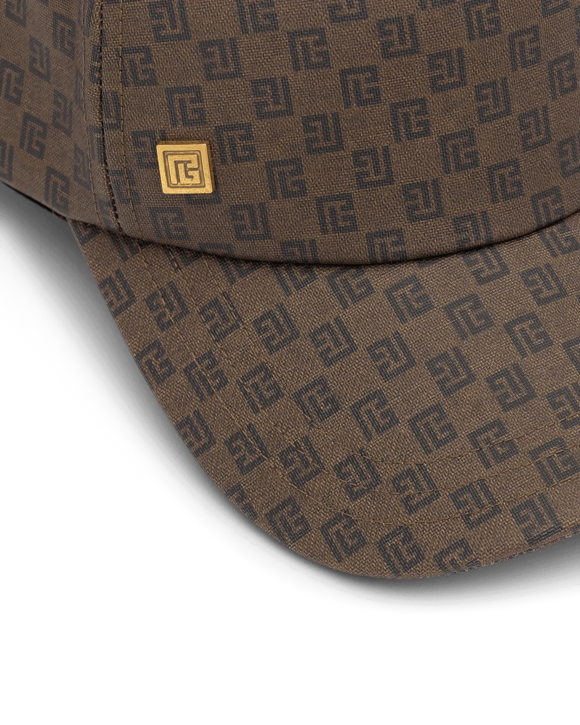 Mini Monogram Coated Canvas Cap - DIHSAN