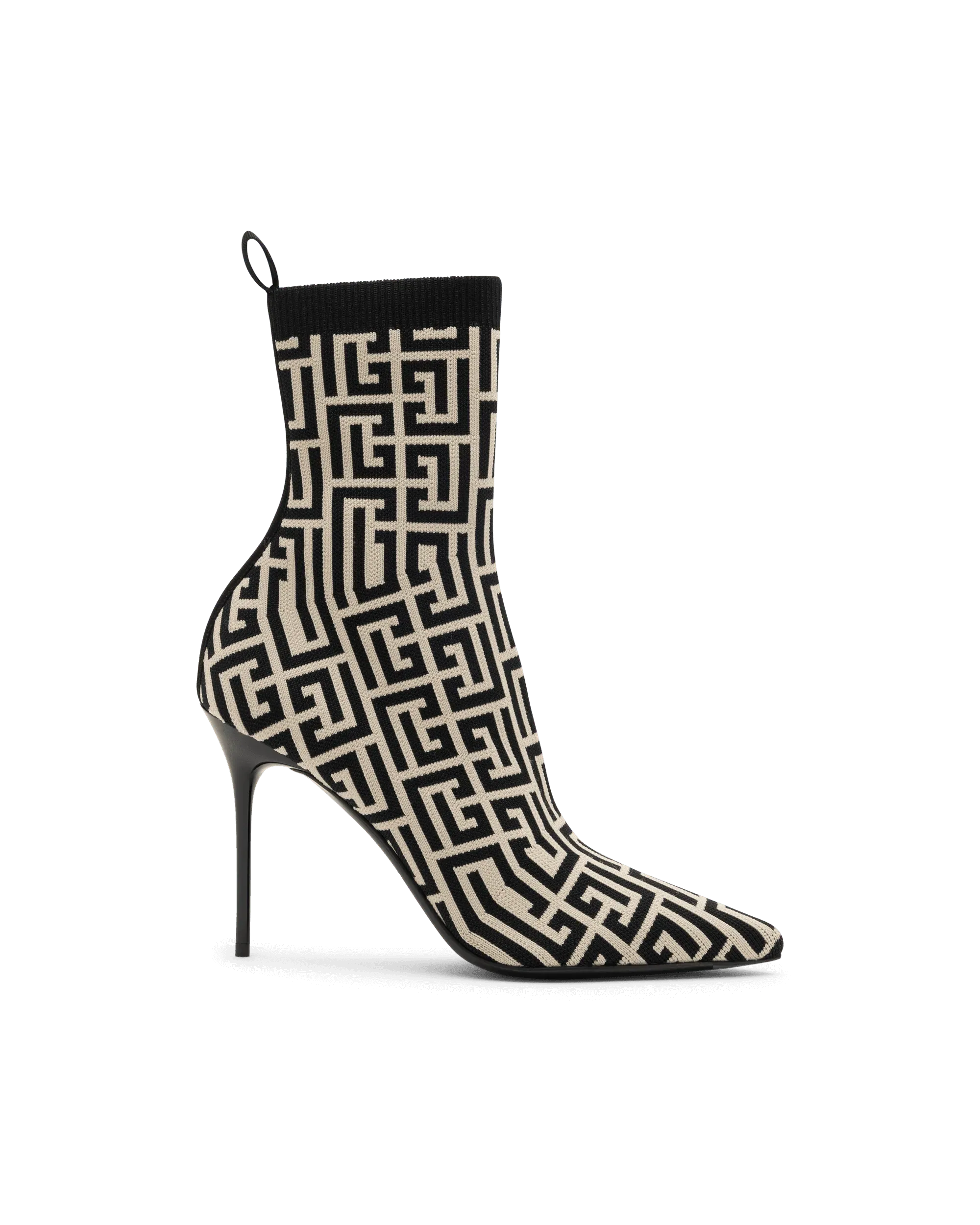 Skye Stretch Knit Ankle Boots - DIHSAN