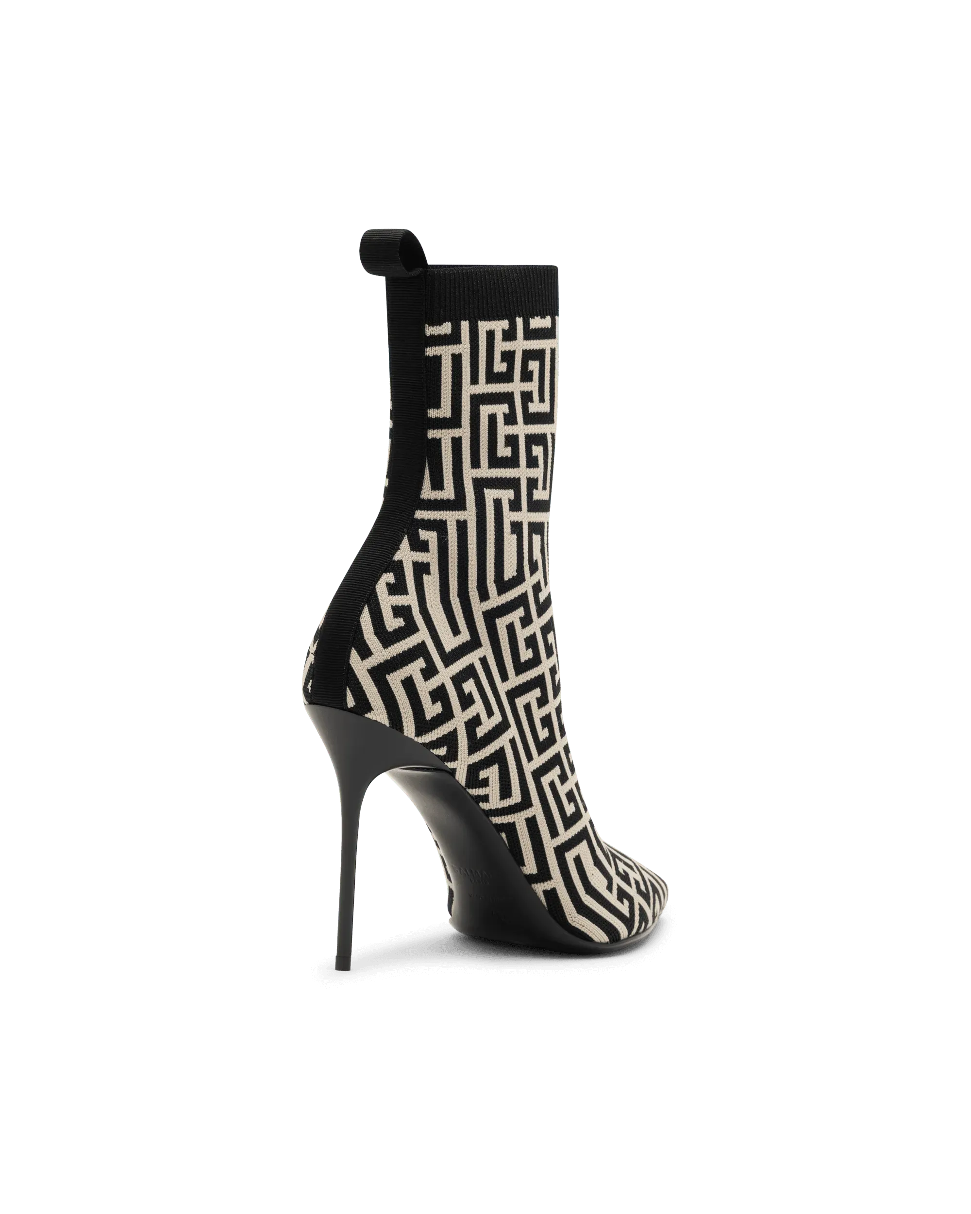 Skye Stretch Knit Ankle Boots - DIHSAN