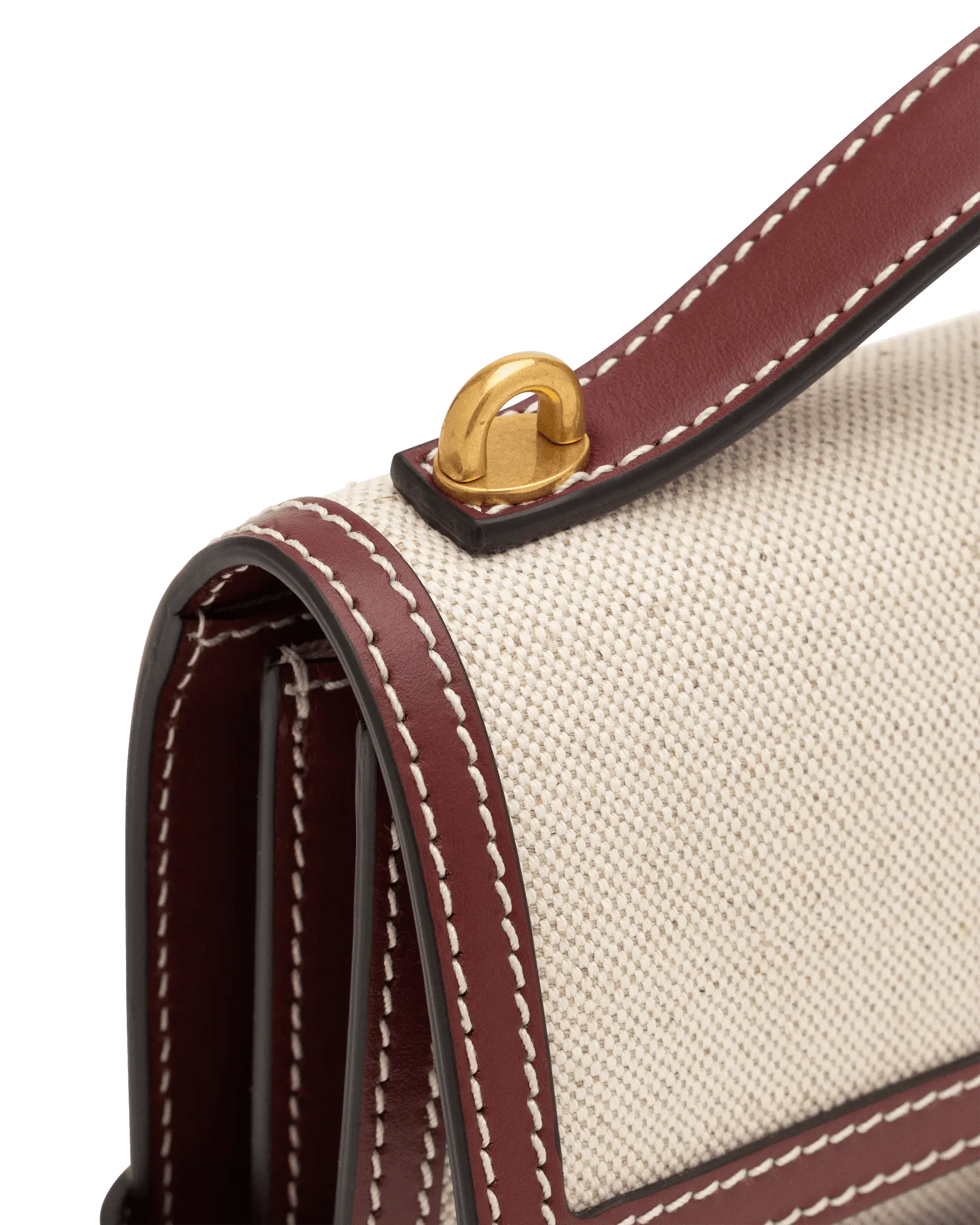 B-Buzz 24 Canvas and Leather Bag - DIHSAN