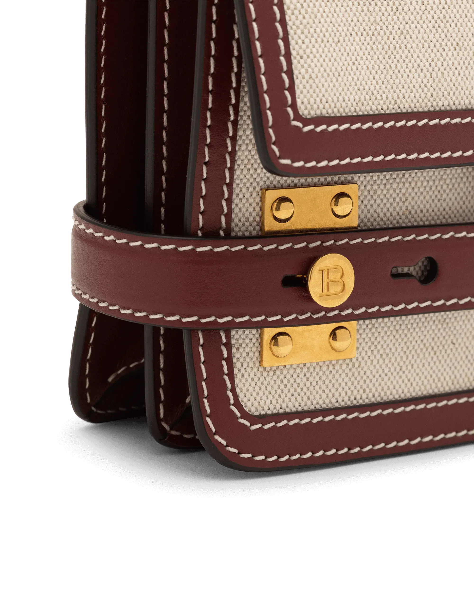 B-Buzz 24 Canvas and Leather Bag - DIHSAN