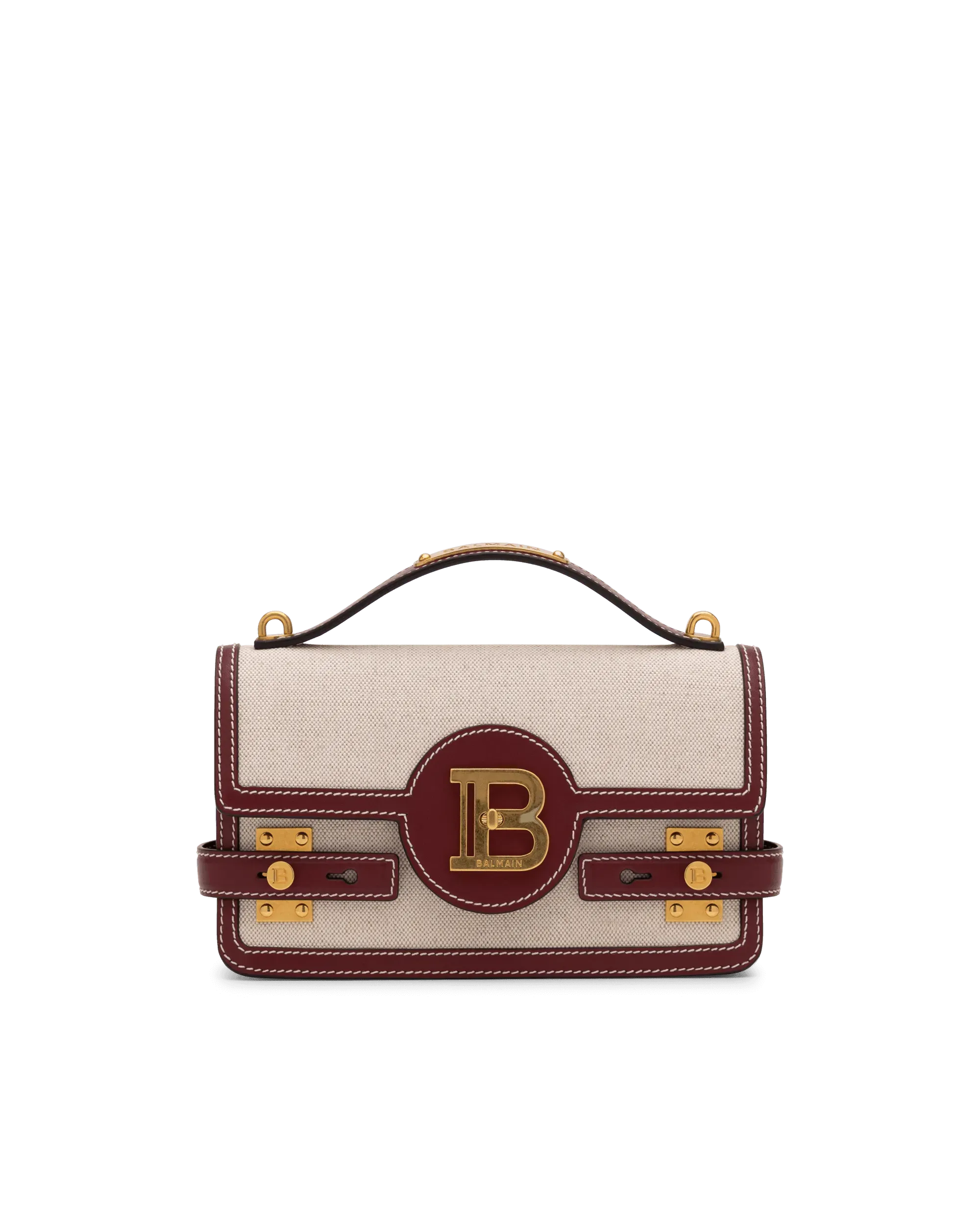B-Buzz 24 Canvas and Leather Bag - DIHSAN