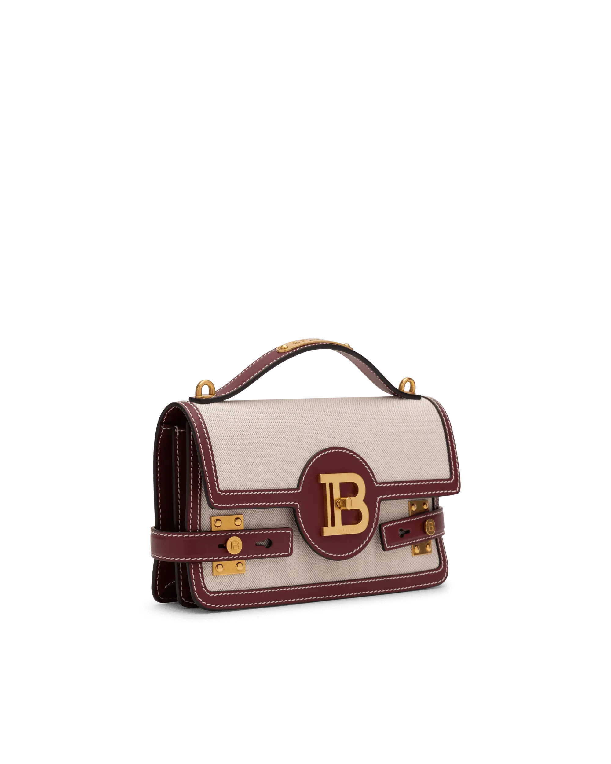 B-Buzz 24 Canvas and Leather Bag - DIHSAN