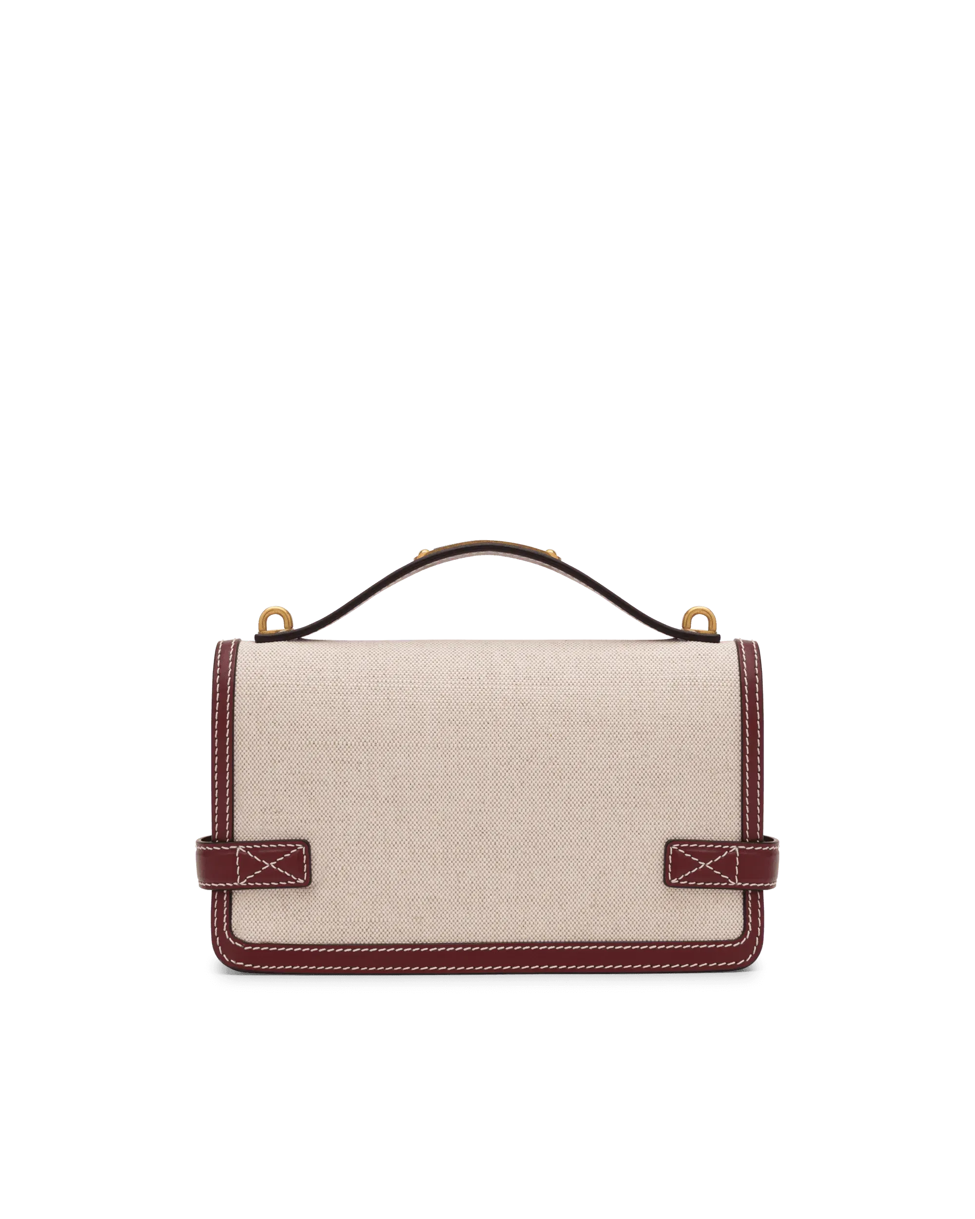 B-Buzz 24 Canvas and Leather Bag - DIHSAN