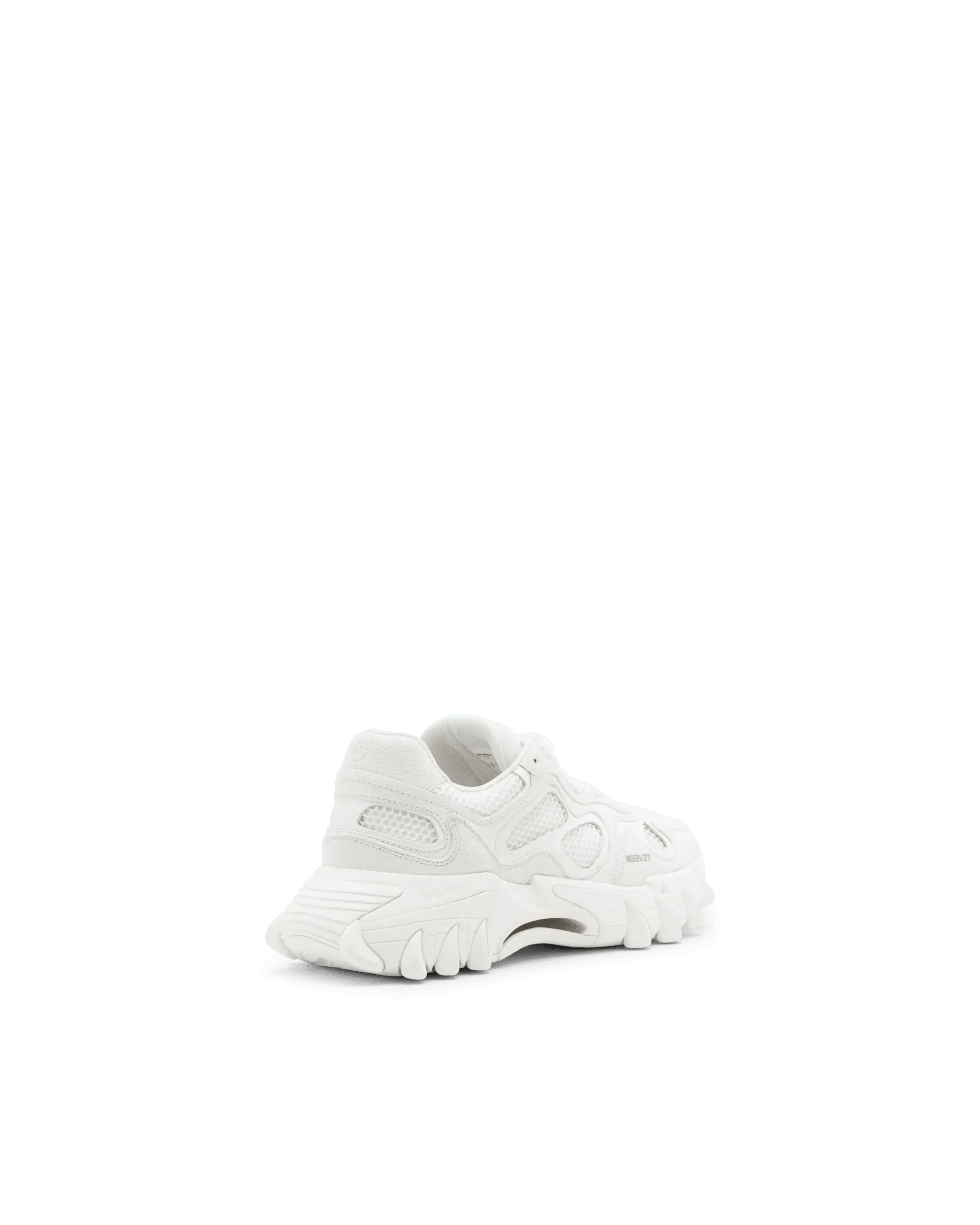 B-East Leather and Suede-Lined Sneakers - DIHSAN