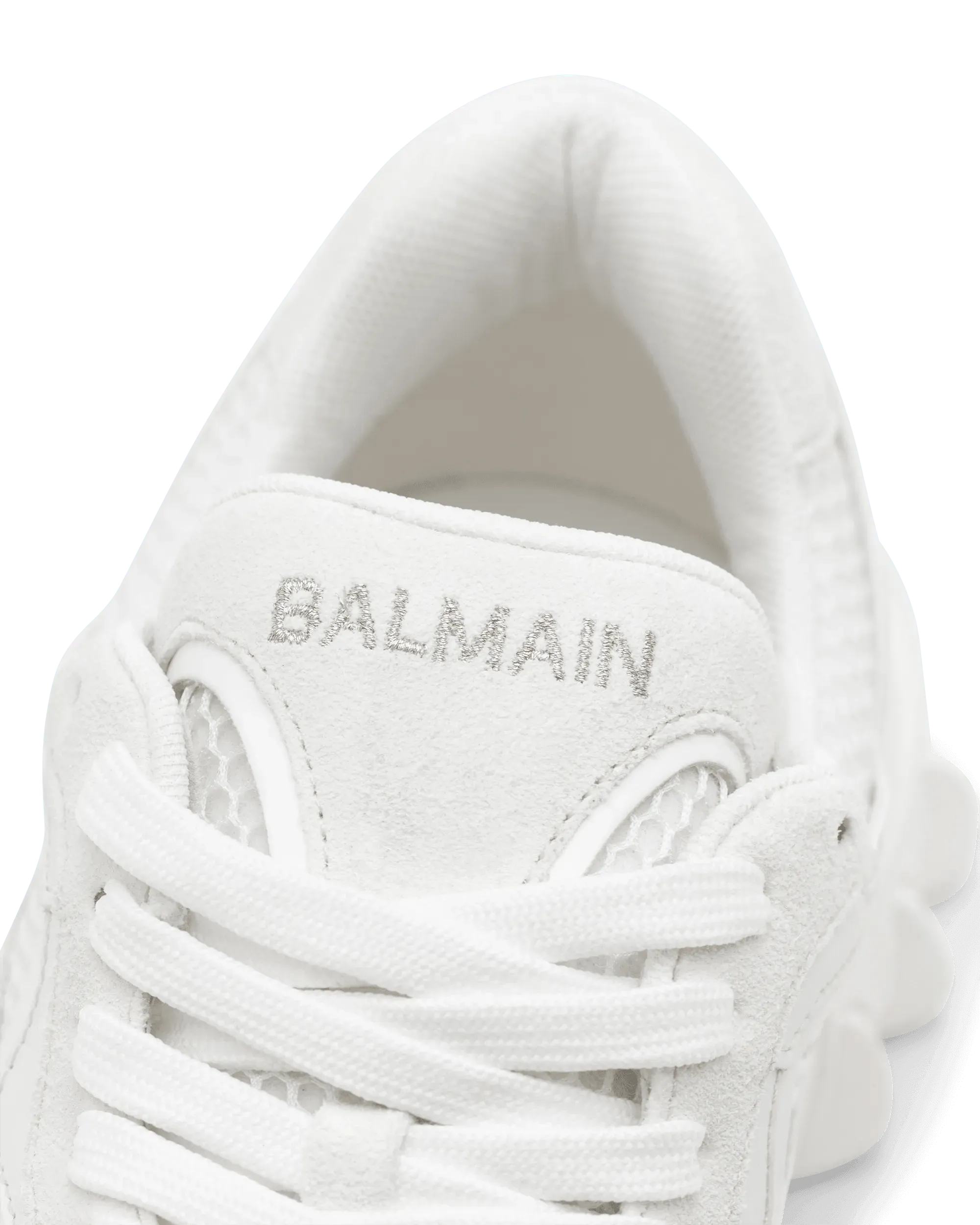 B-East Leather and Suede-Lined Sneakers - DIHSAN