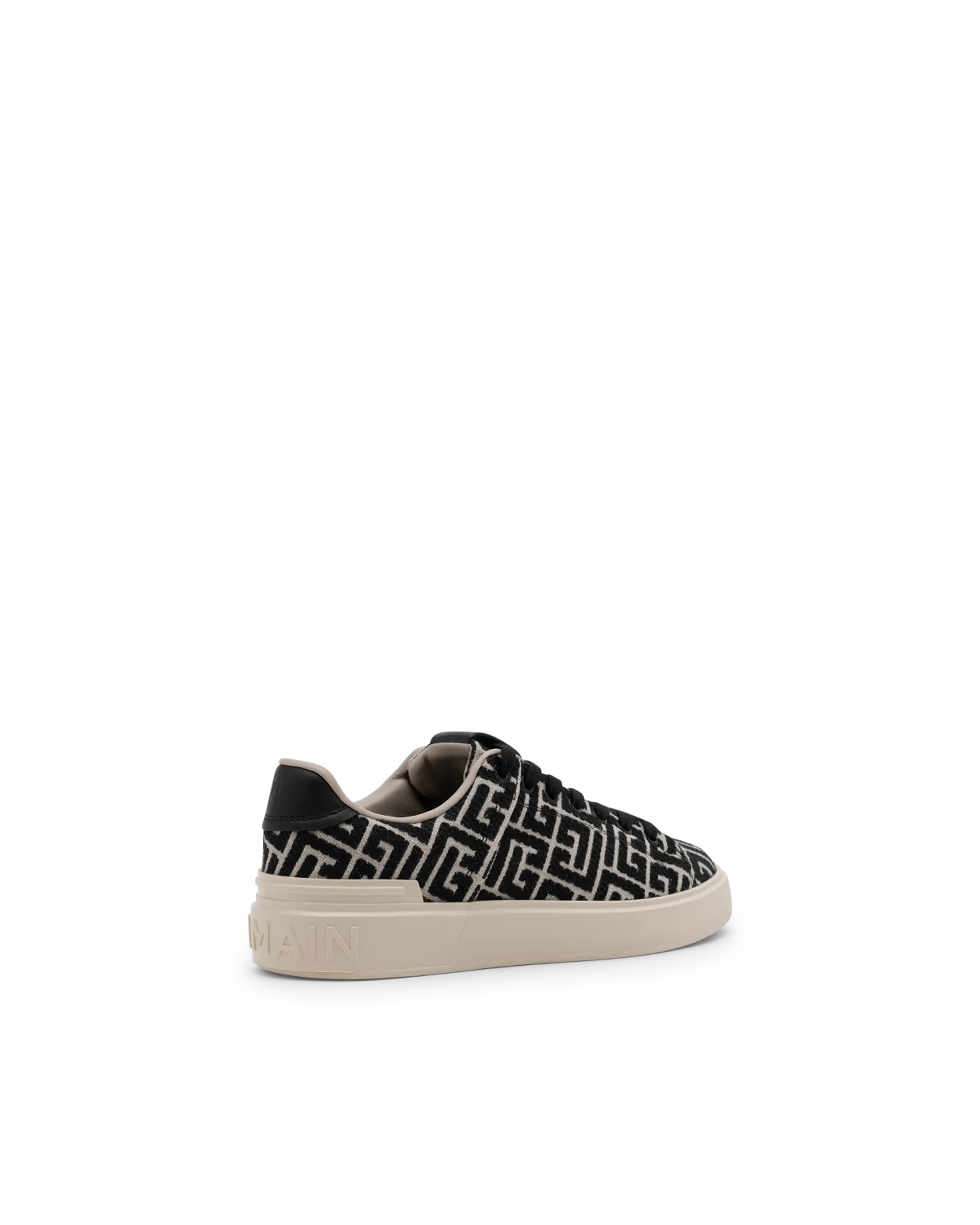 B-Court Monogram Jacquard Sneaker