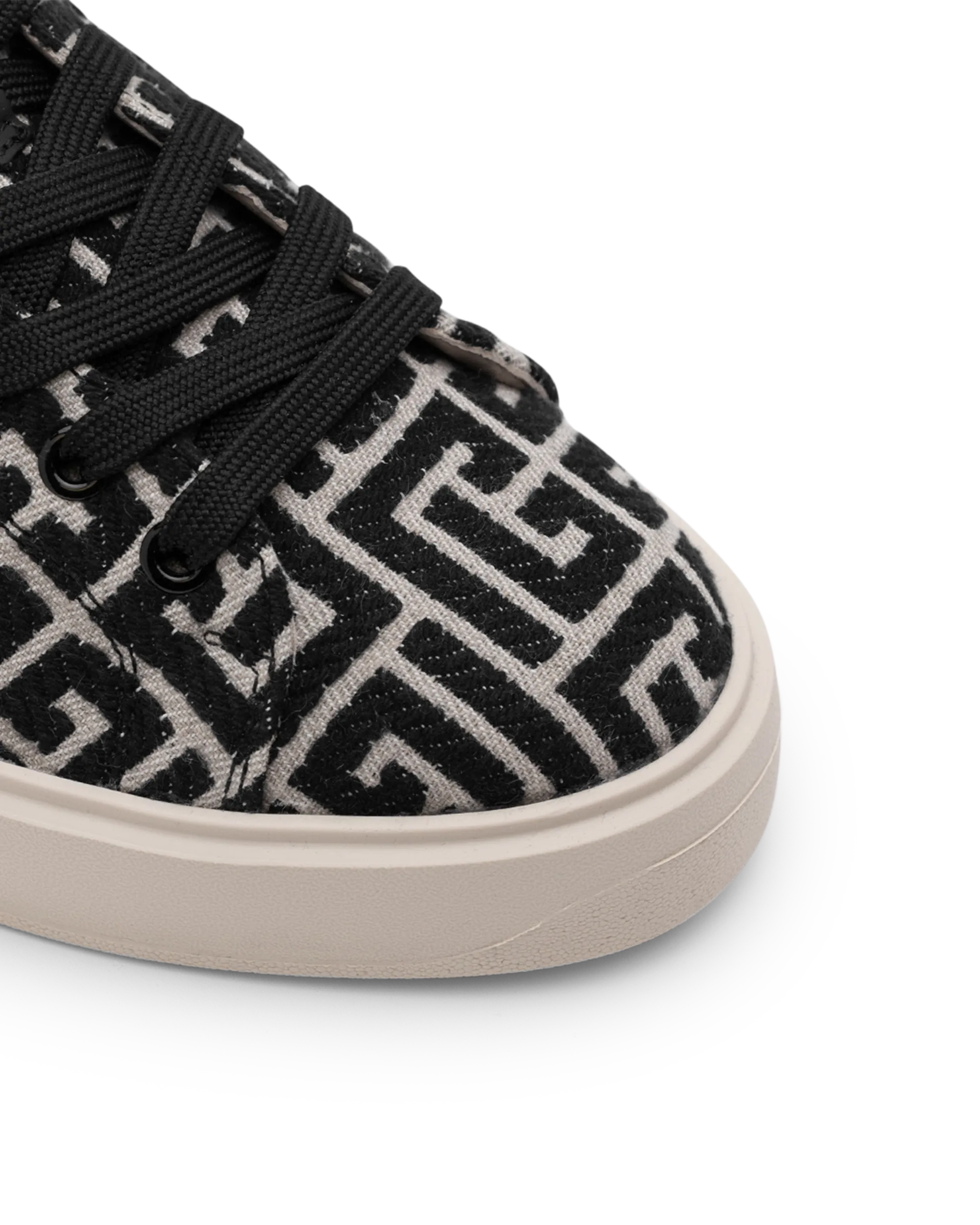 B-Court Monogram Jacquard Sneaker