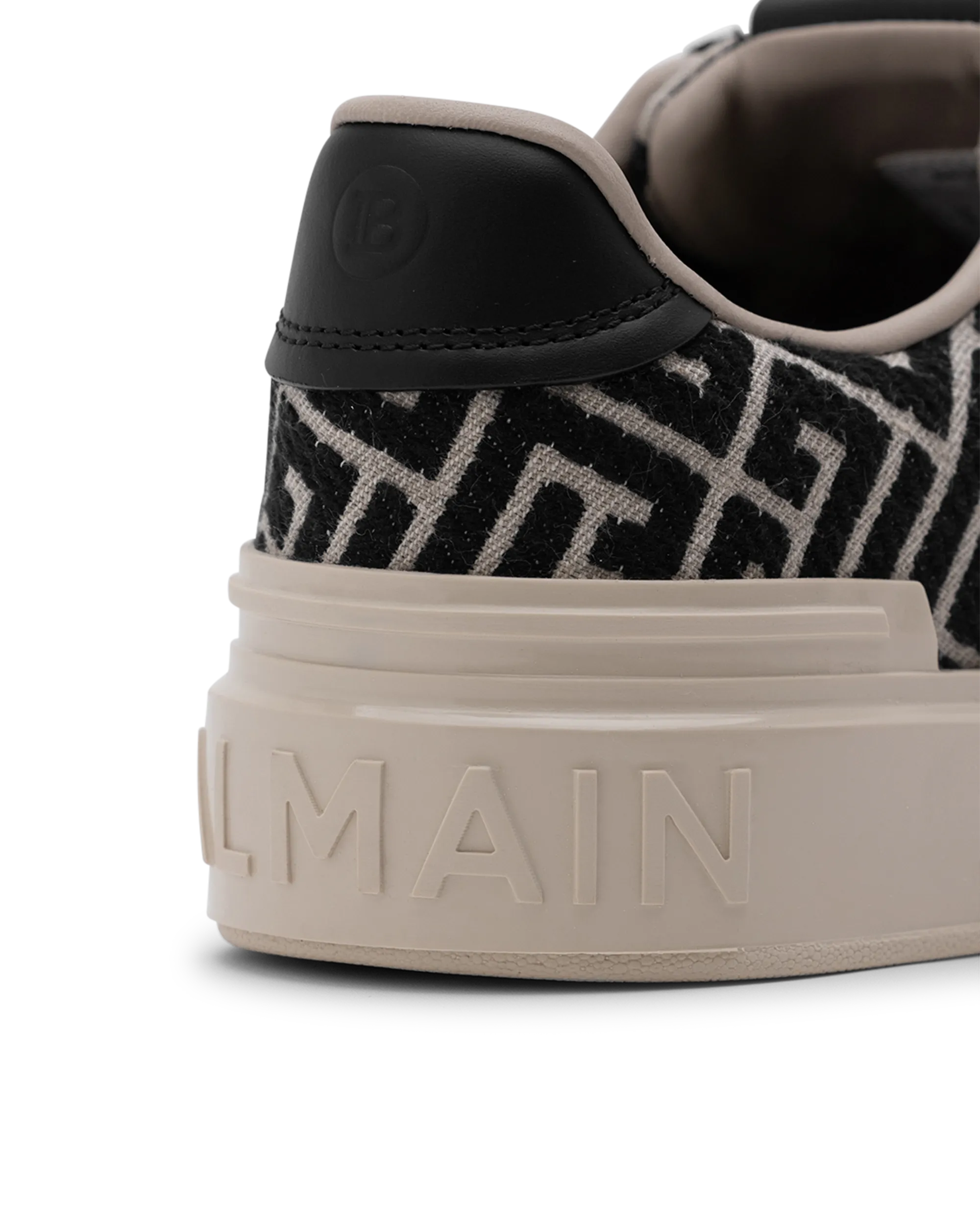 B-Court Monogram Jacquard Sneaker