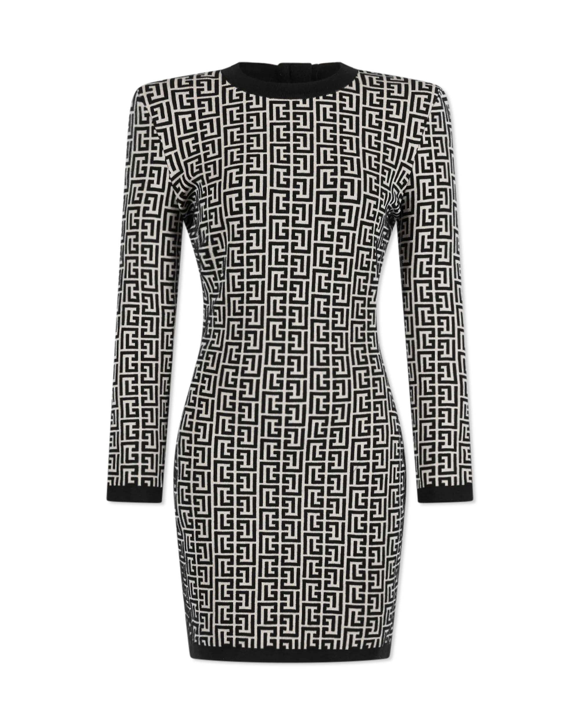 Monogram Knit Mini Dress