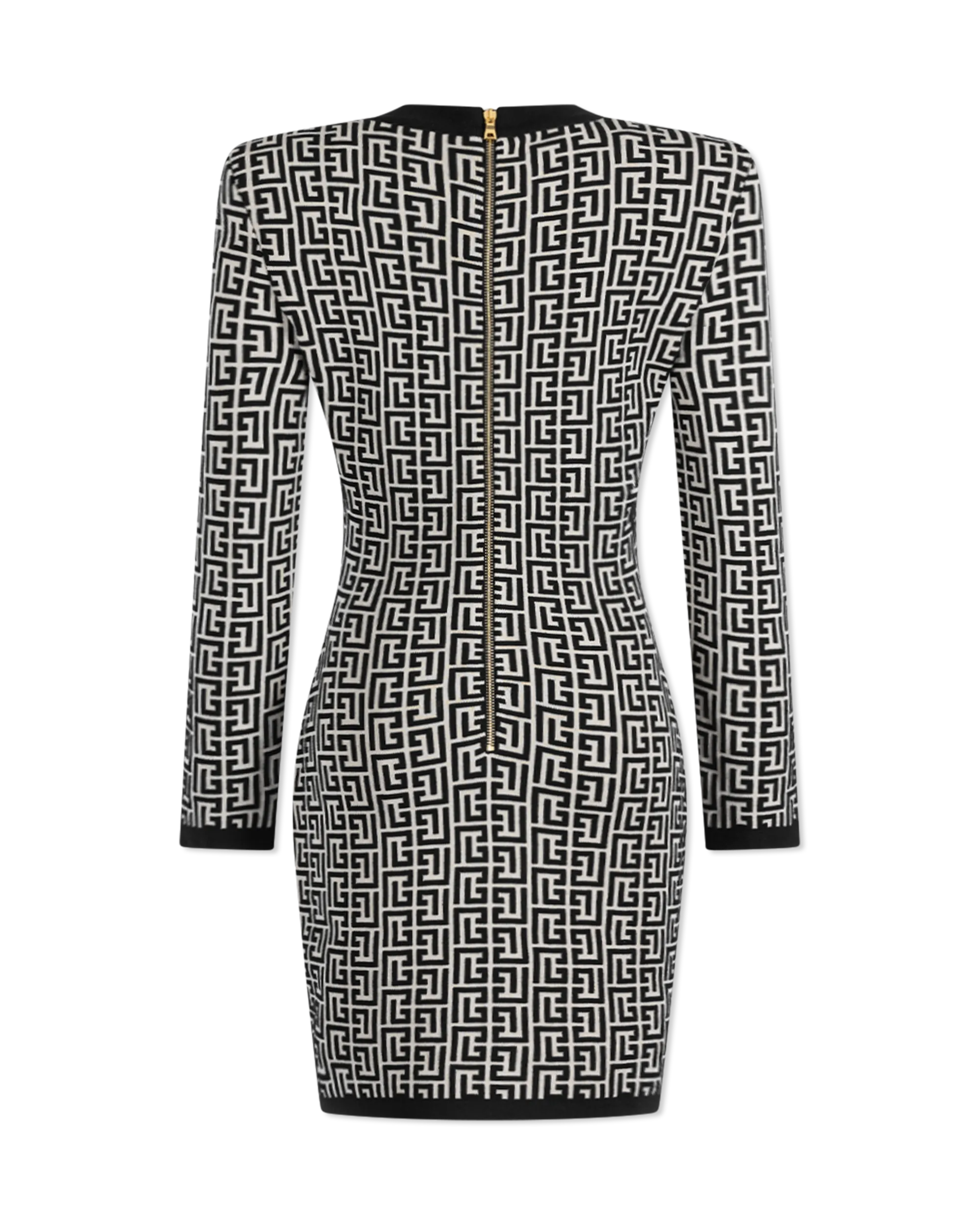 Monogram Knit Mini Dress