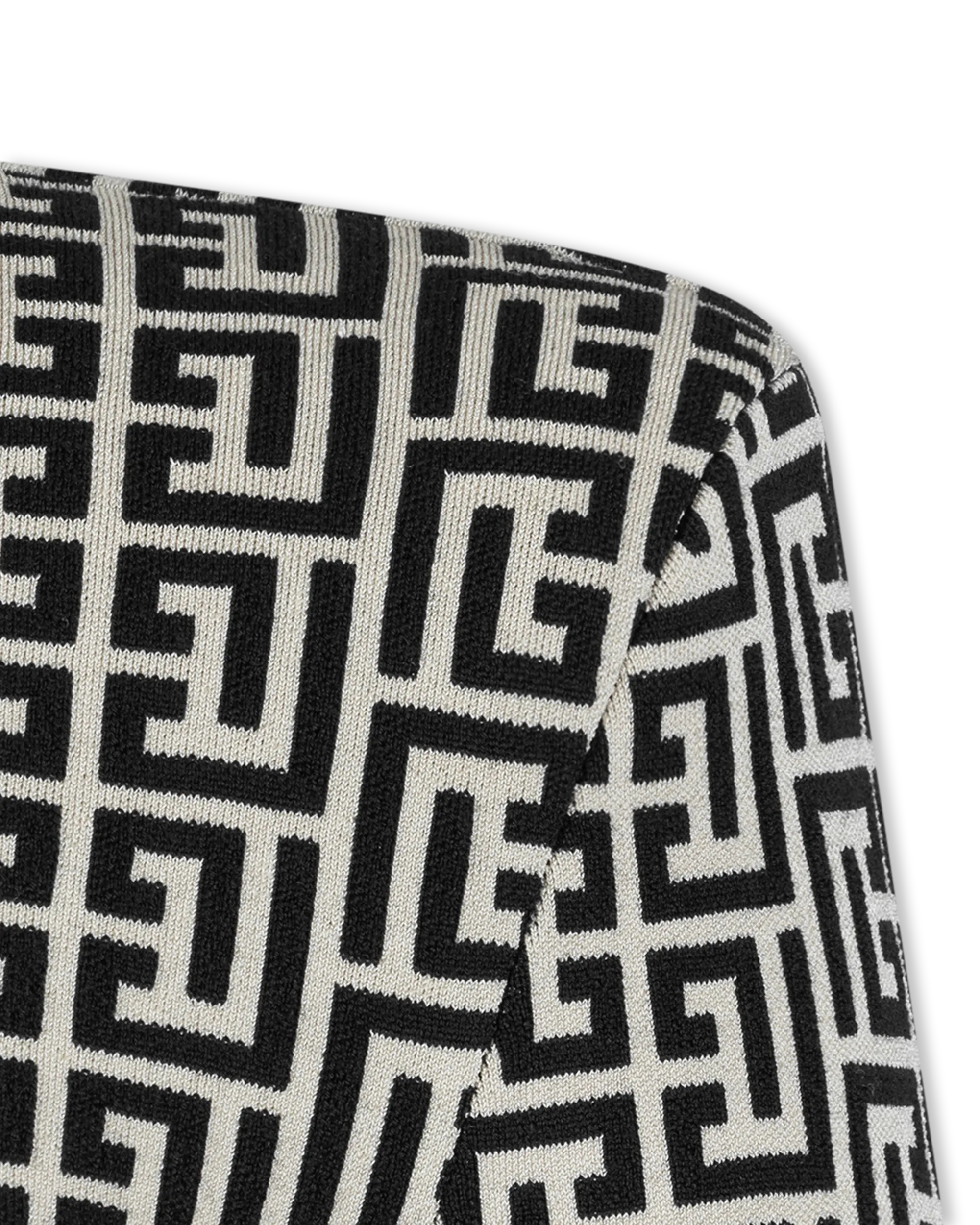 Monogram Knit Mini Dress